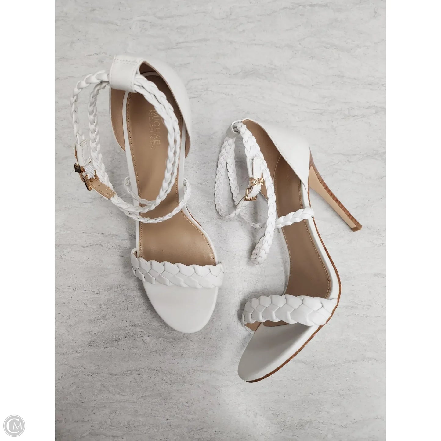 Shoes Heels Stiletto By Michael By Michael Kors In White, Size: 10