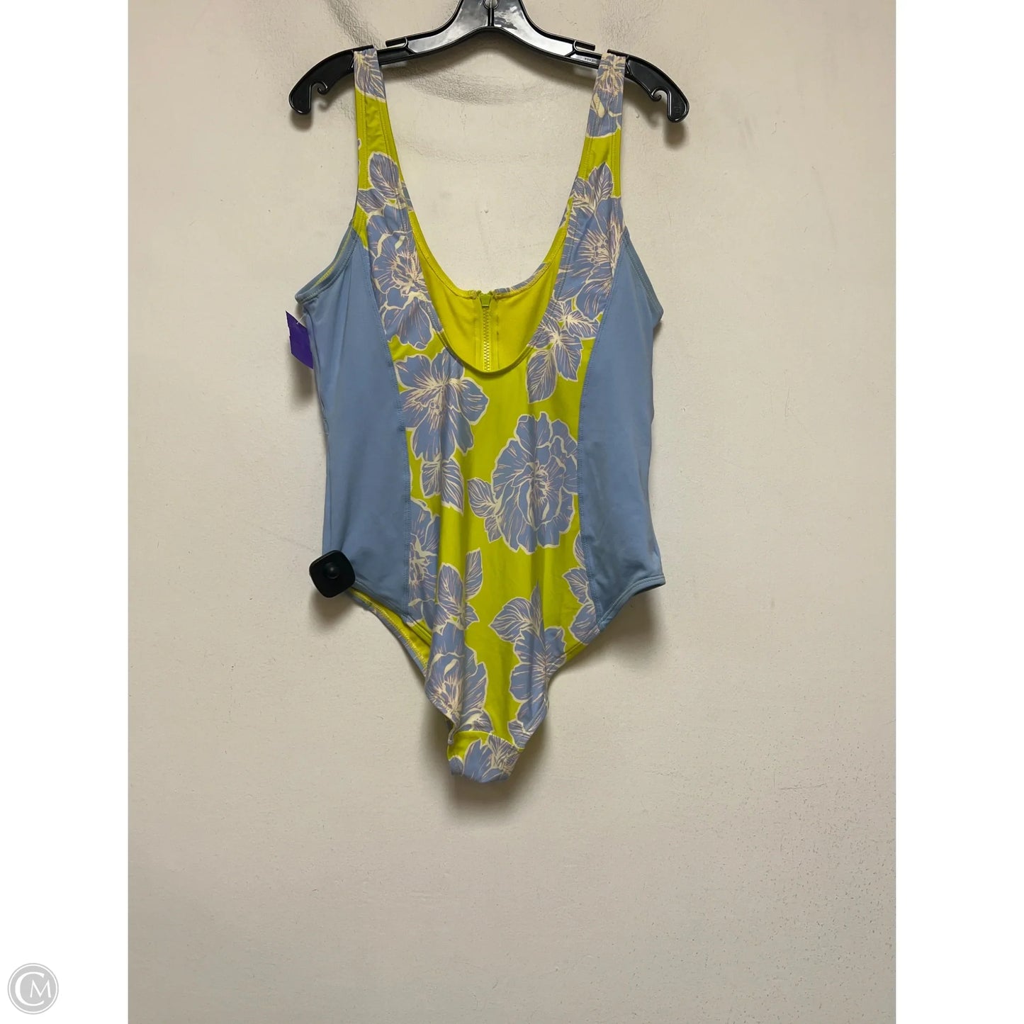 Swimsuit By Catalina In Blue & Yellow, Size: Xl