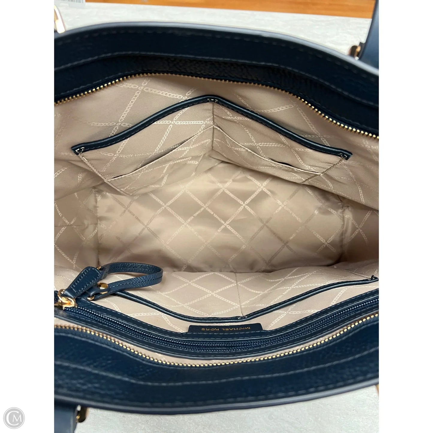 Tote Designer By Michael Kors, Size: Large