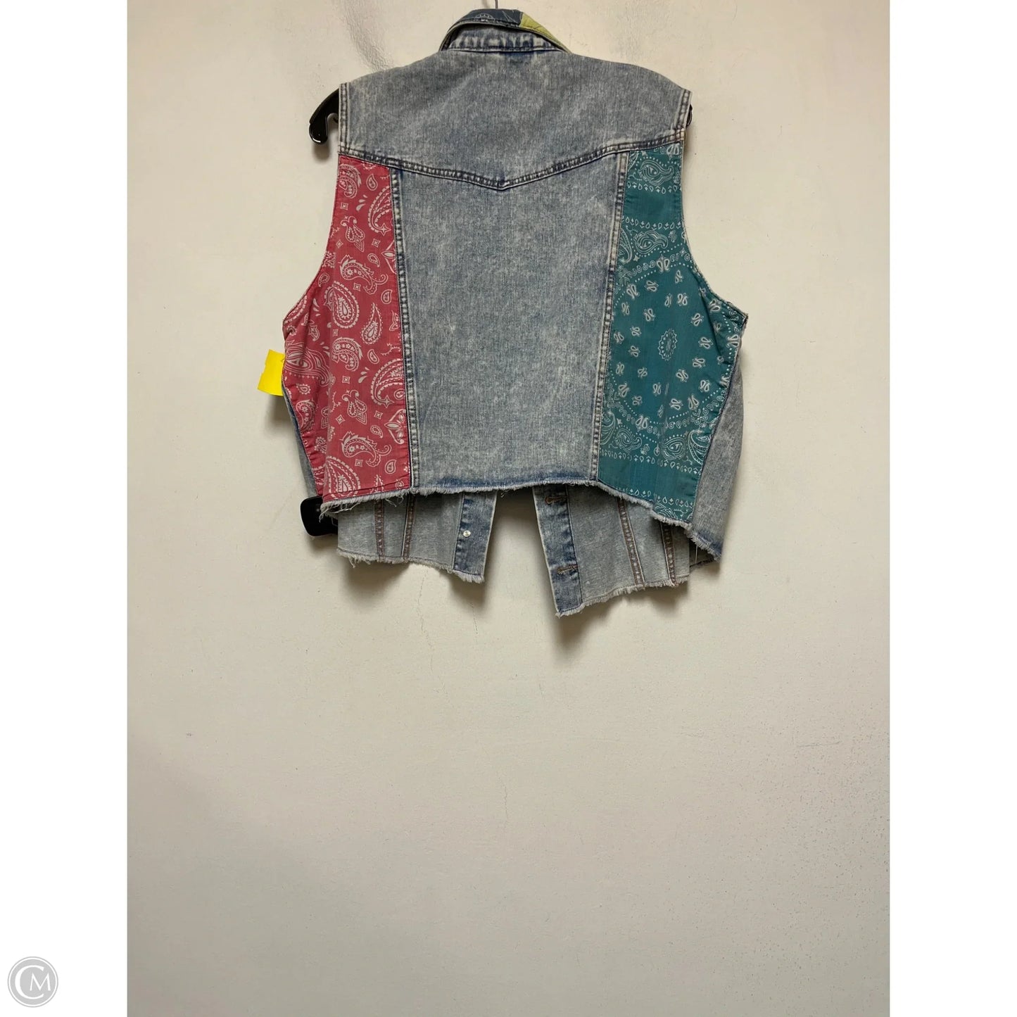 Vest Other By Jessica Simpson In Blue Denim, Size: 2x