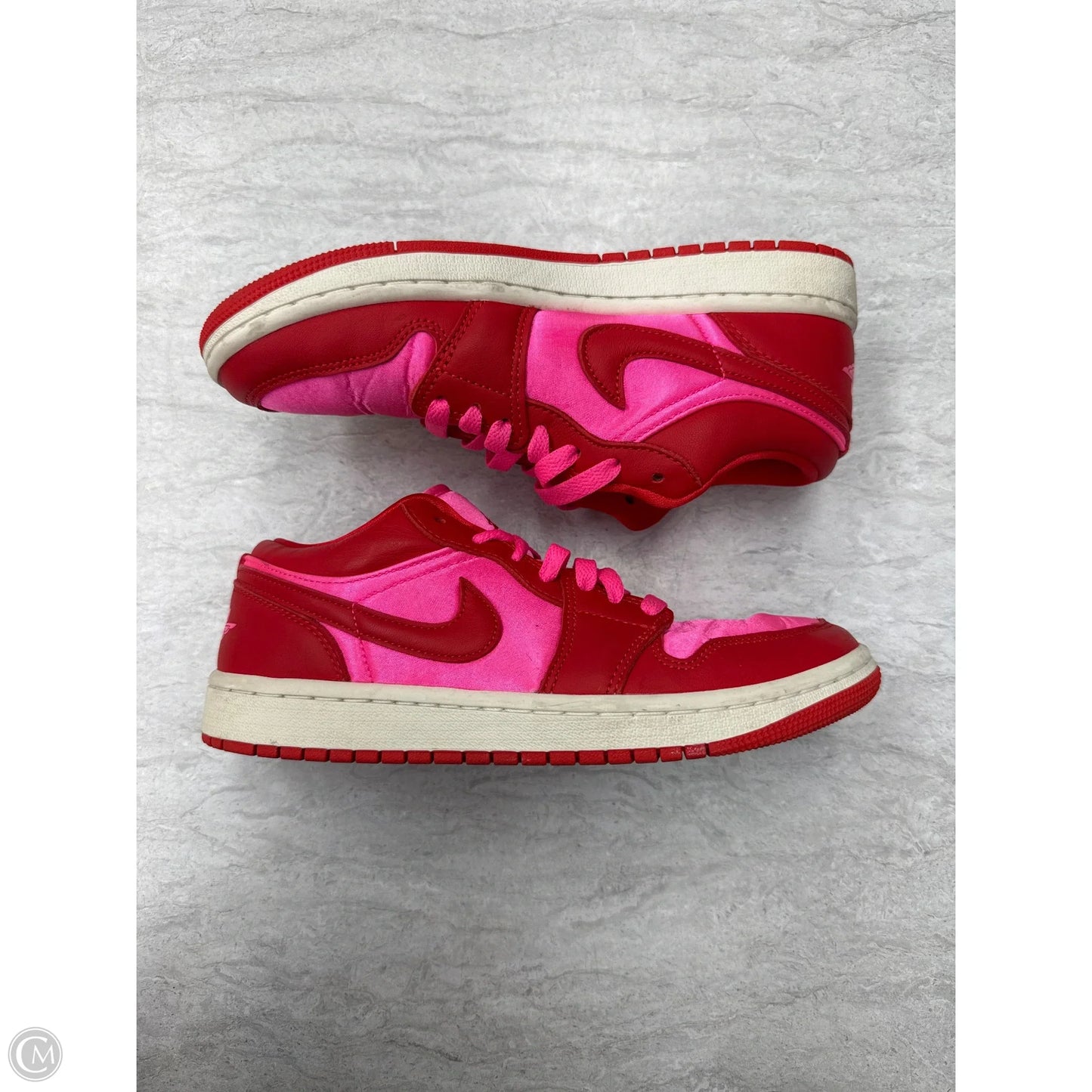 Shoes Sneakers By Nike In Pink & Red, Size: 7