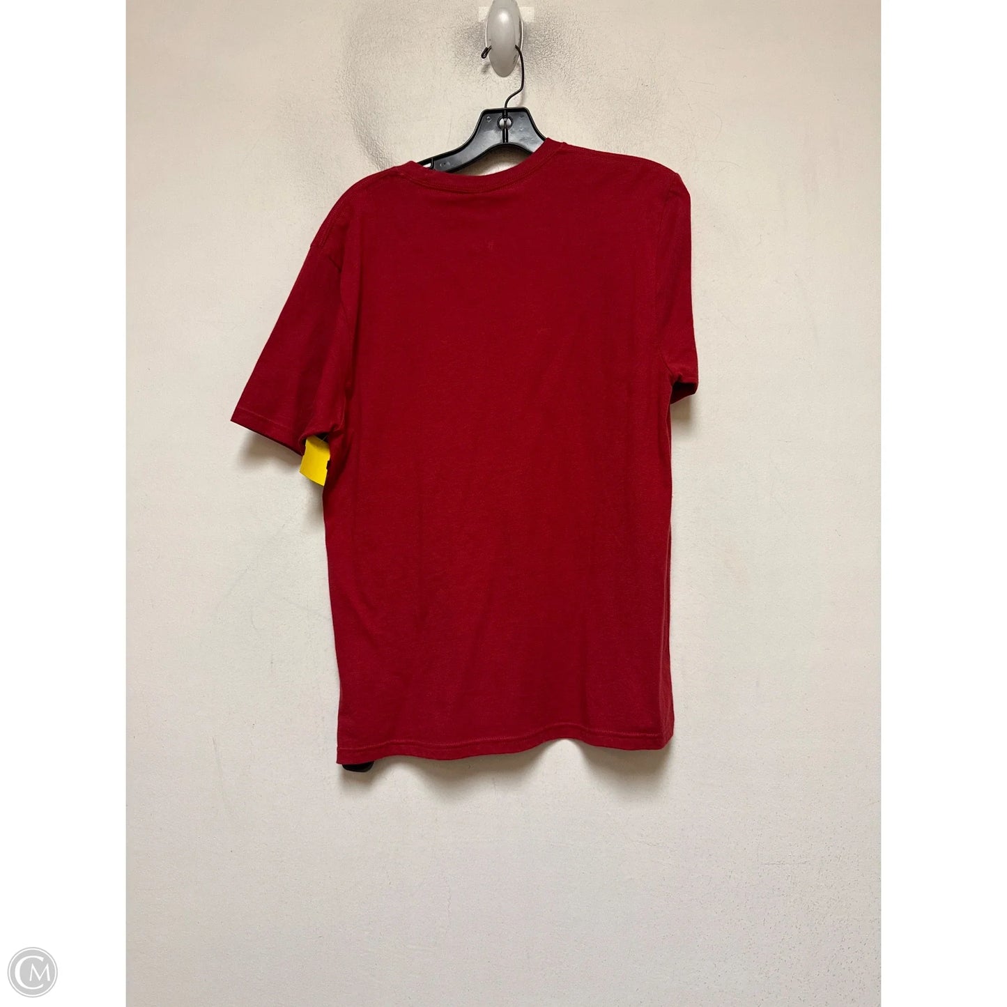Top Short Sleeve By Disney In Red, Size: Xl