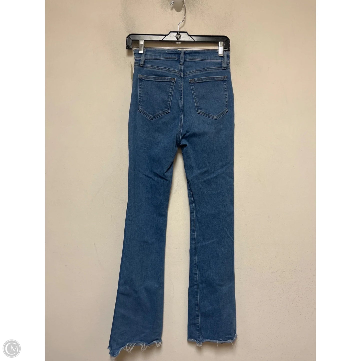 Jeans Boot Cut By Loft In Blue Denim, Size: 2