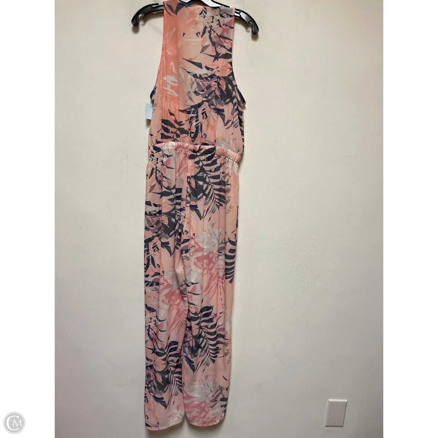 Jumpsuit By Apana In Grey & Orange, Size: M