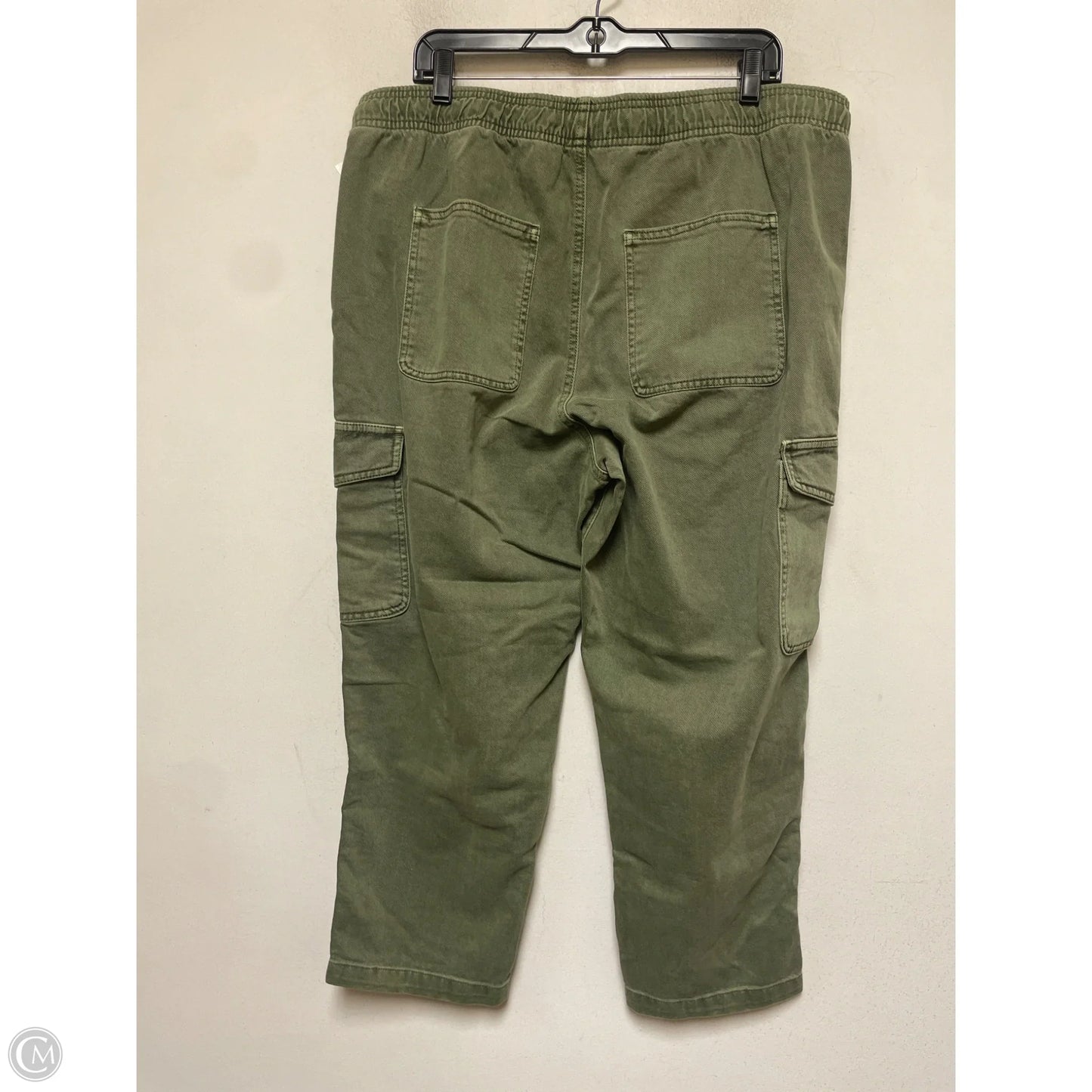 Jeans Straight By Gap In Green, Size: 14