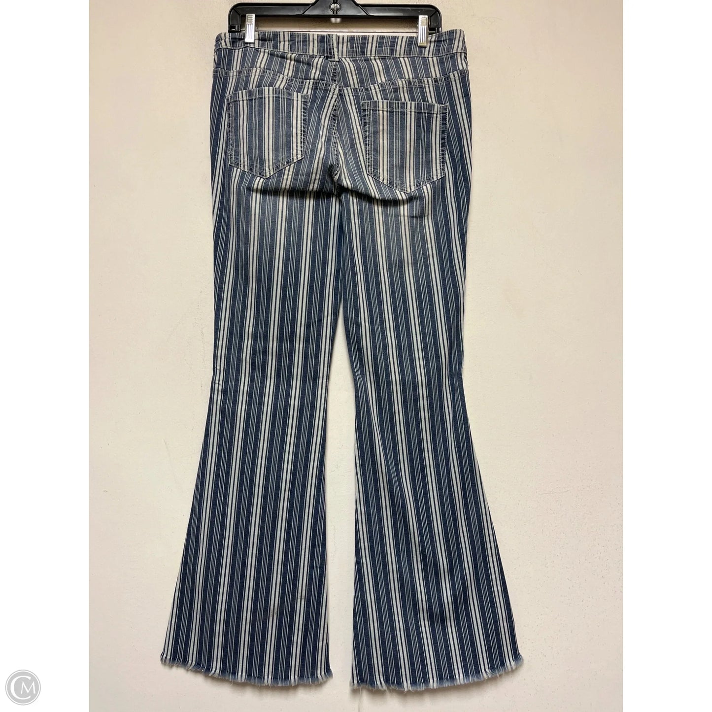 Pants Wide Leg By Free People In Striped Pattern, Size: 8