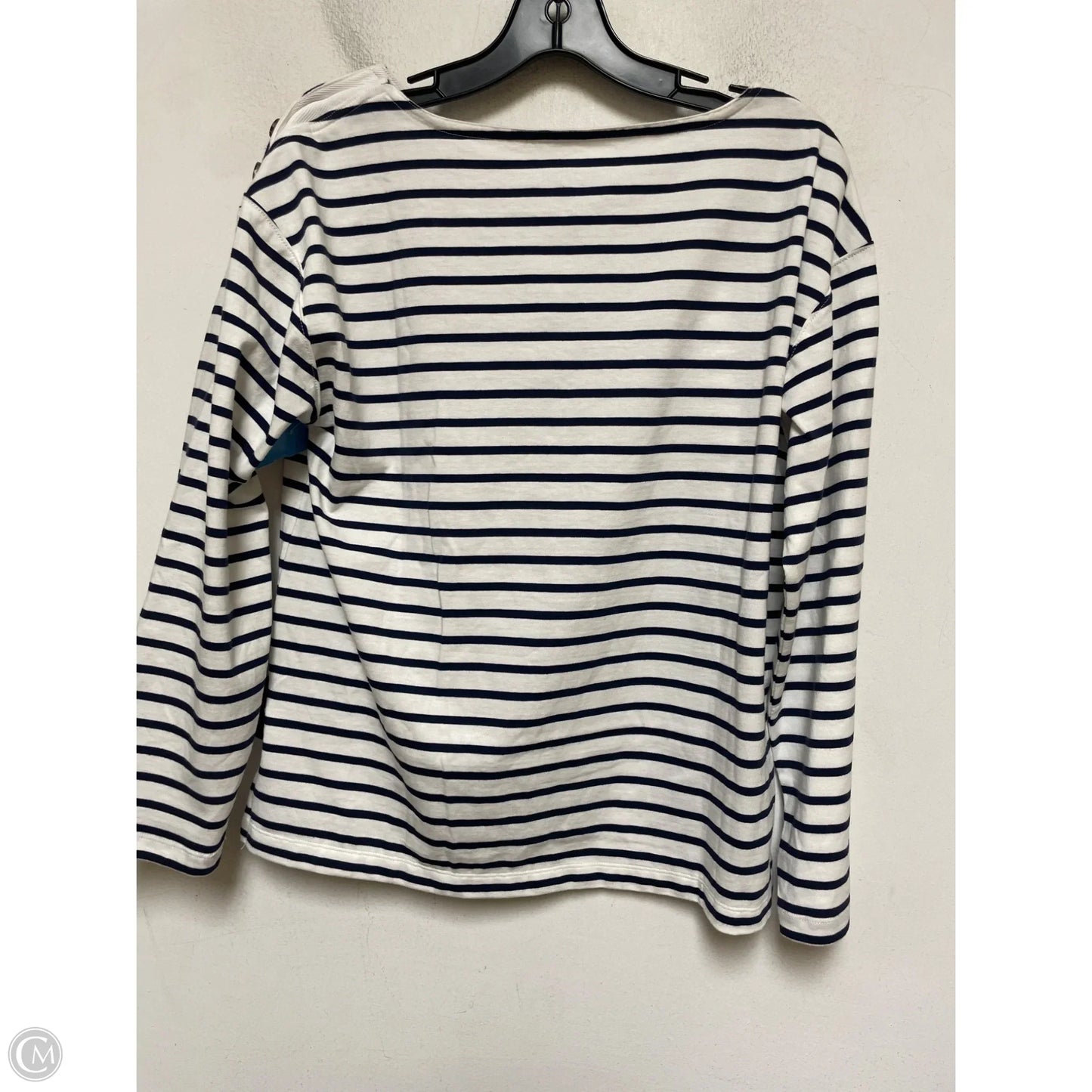 Top Long Sleeve By Vineyard Vines In Striped Pattern, Size: Xs