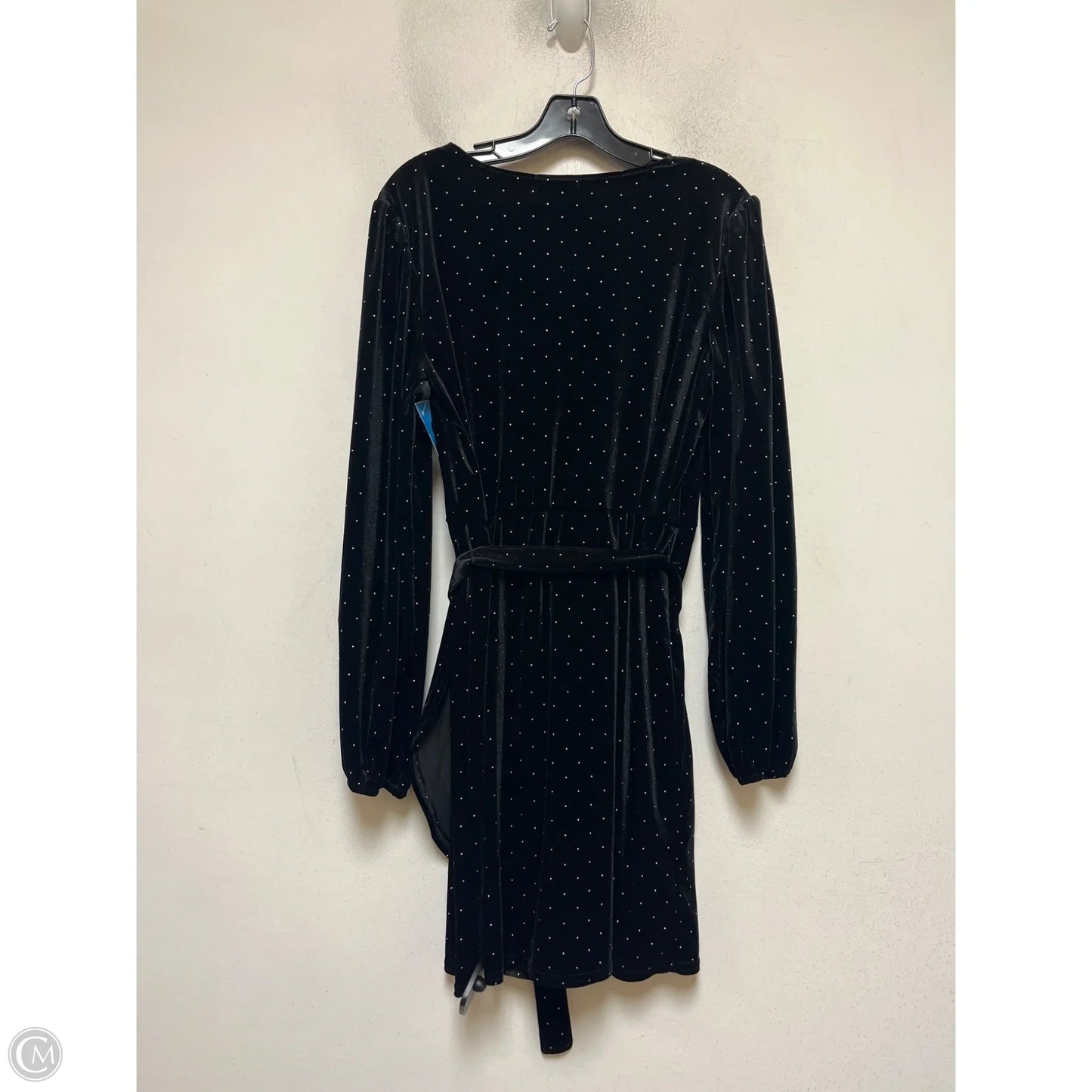 Dress Casual Short By Nine West Apparel In Black & Silver, Size: Xl