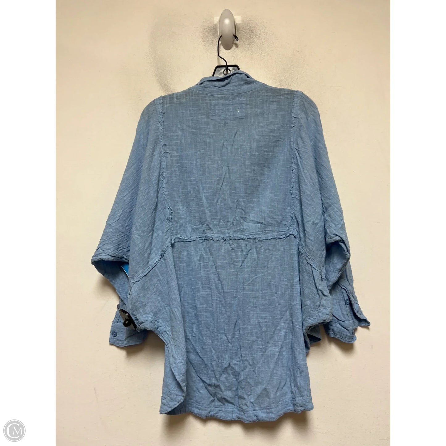 Top Long Sleeve By We The Free In Blue, Size: Xs