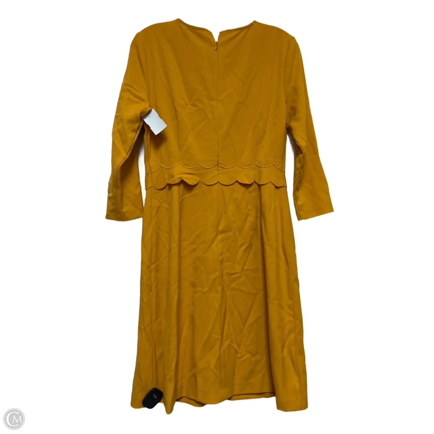 Dress Casual Midi By Banana Republic In Yellow, Size: S
