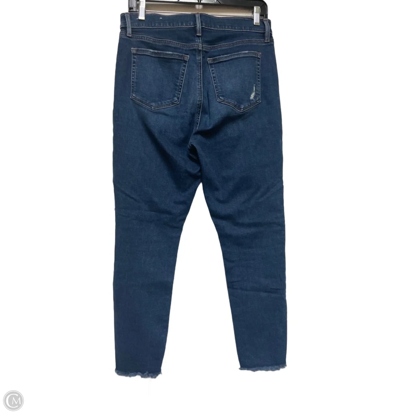 Jeans Skinny By Loft In Blue Denim, Size: 8