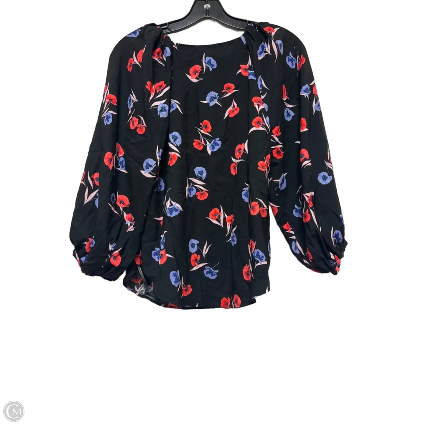 Top Long Sleeve By Ann Taylor In Floral Print, Size: Xs