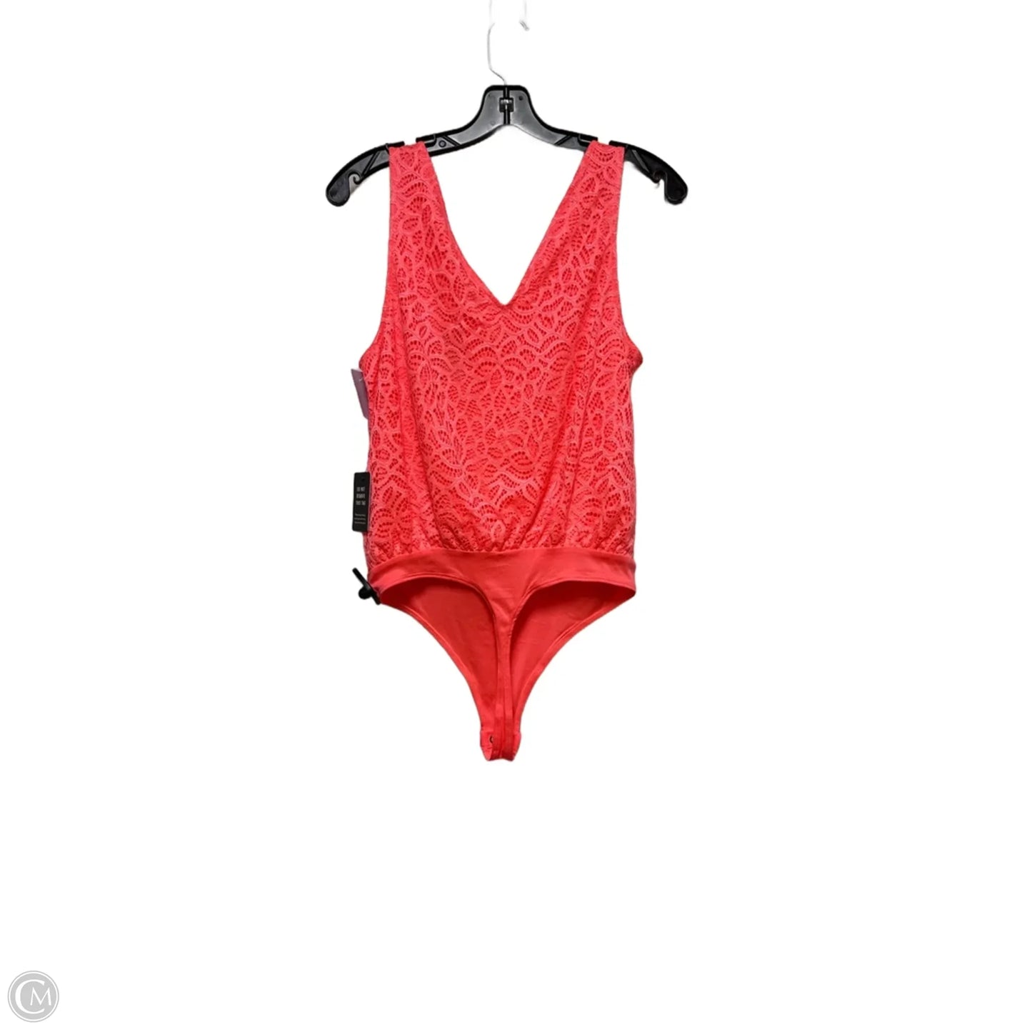 Bodysuit By Express In Orange, Size: S