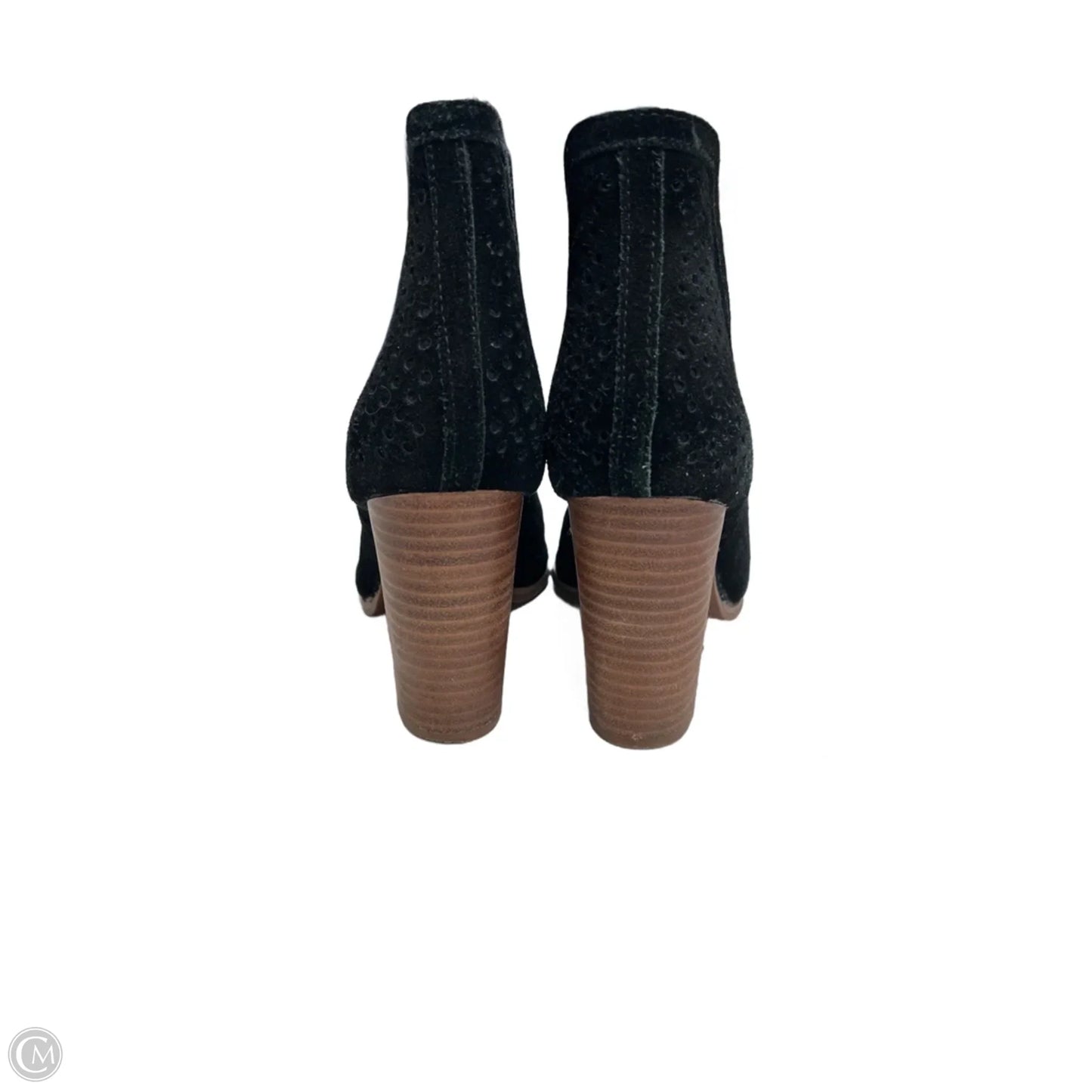 Sandals Heels Block By Lucky Brand In Black, Size: 6.5