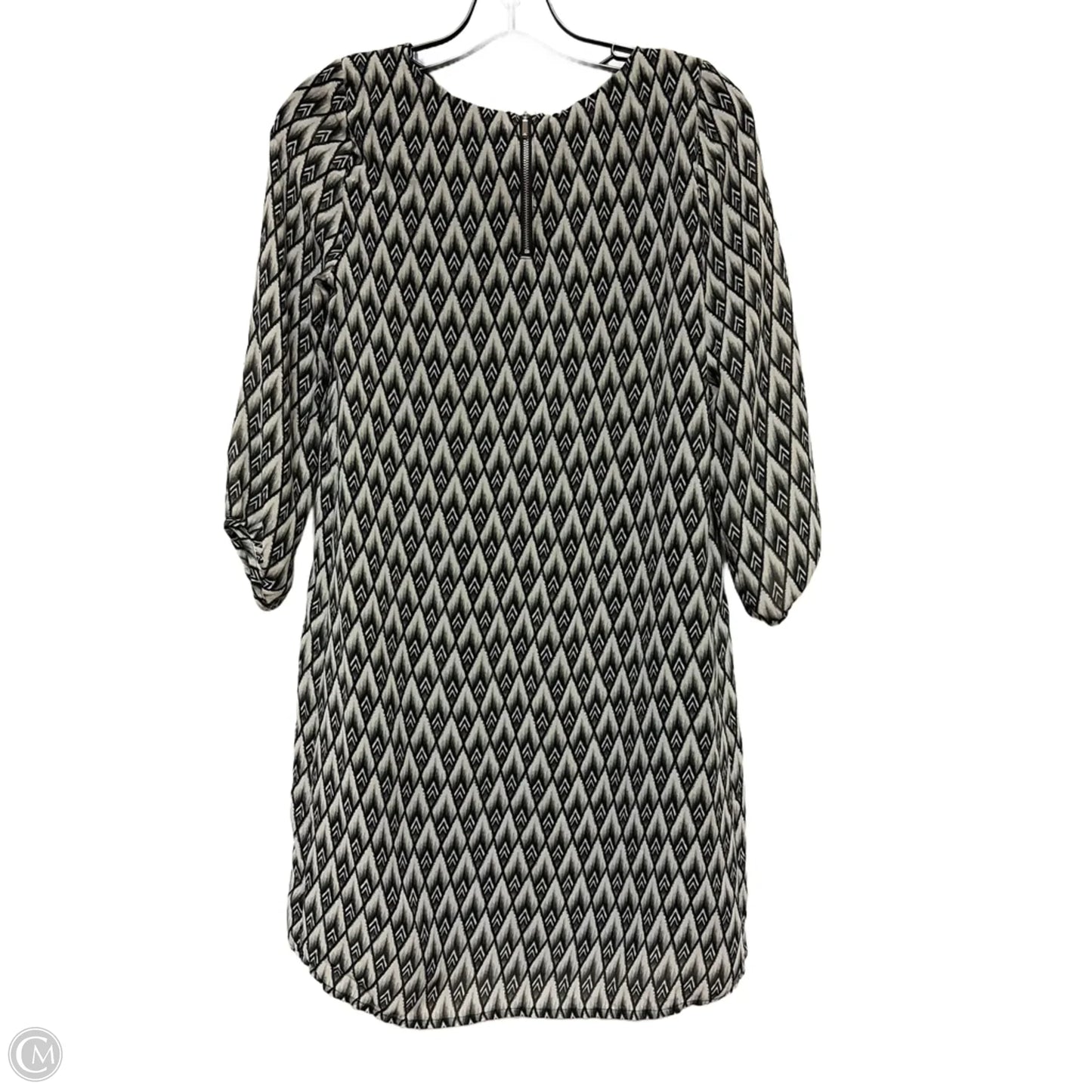 Dress Casual Short By H&m In Black & Grey, Size: Xs