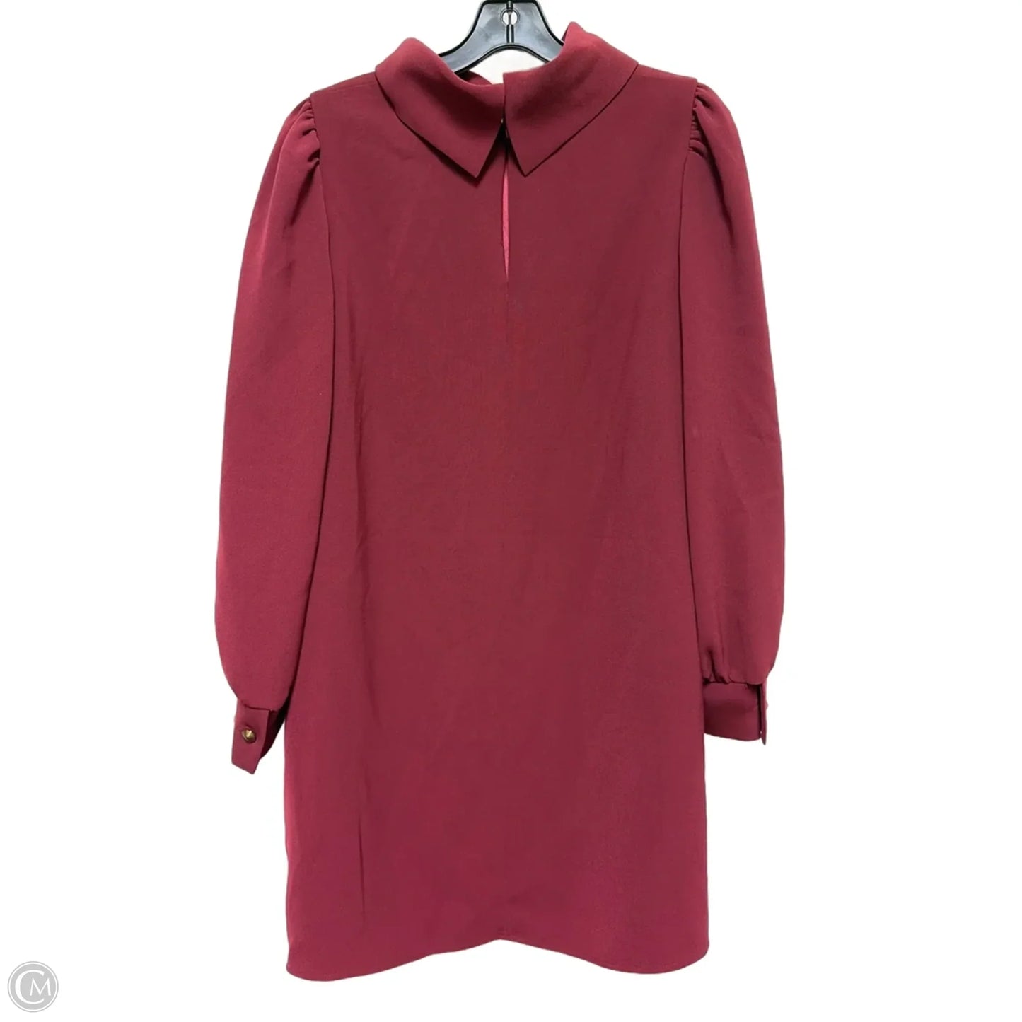 Dress Casual Short By Alex Marie In Maroon, Size: M