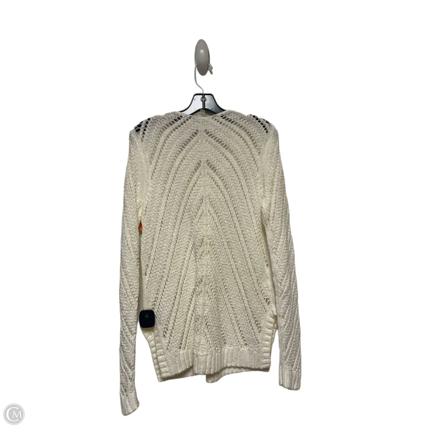 Sweater By Loft In Cream, Size: L