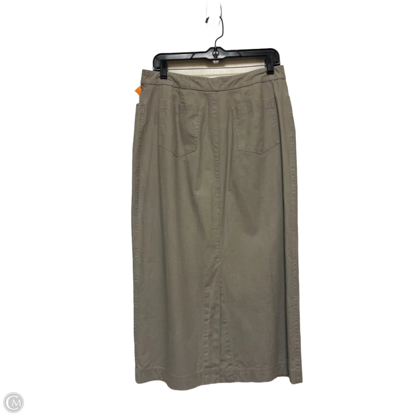 Skirt Midi By Eileen Fisher In Tan, Size: S