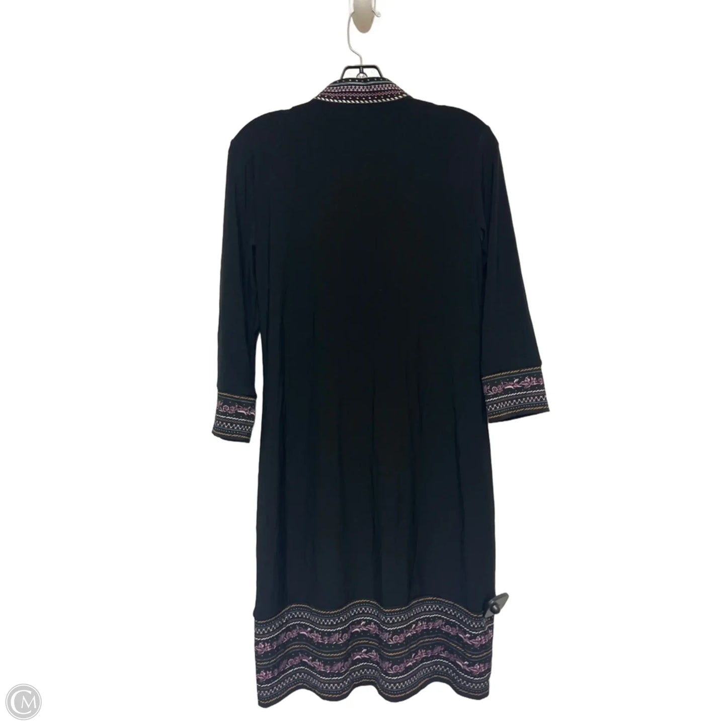 Dress Casual Short By White House Black Market In Black & Purple, Size: S