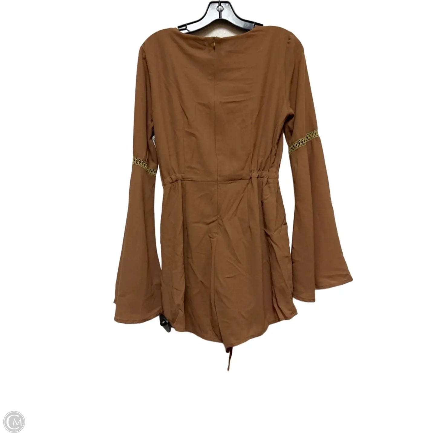 Romper By Loveriche In Brown, Size: M