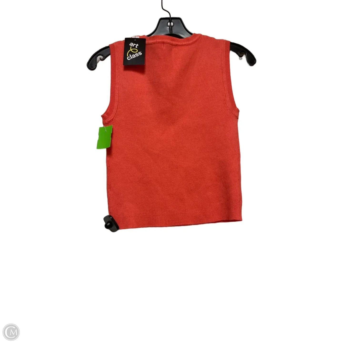 Top Sleeveless Basic By Clothes Mentor In Coral, Size: 2x