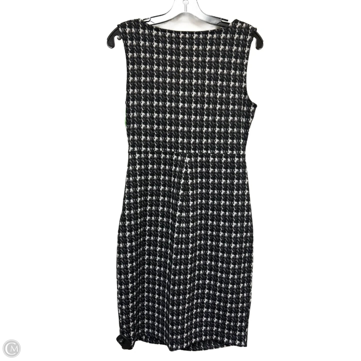 Dress Casual Midi By Banana Republic In Black & White, Size: S