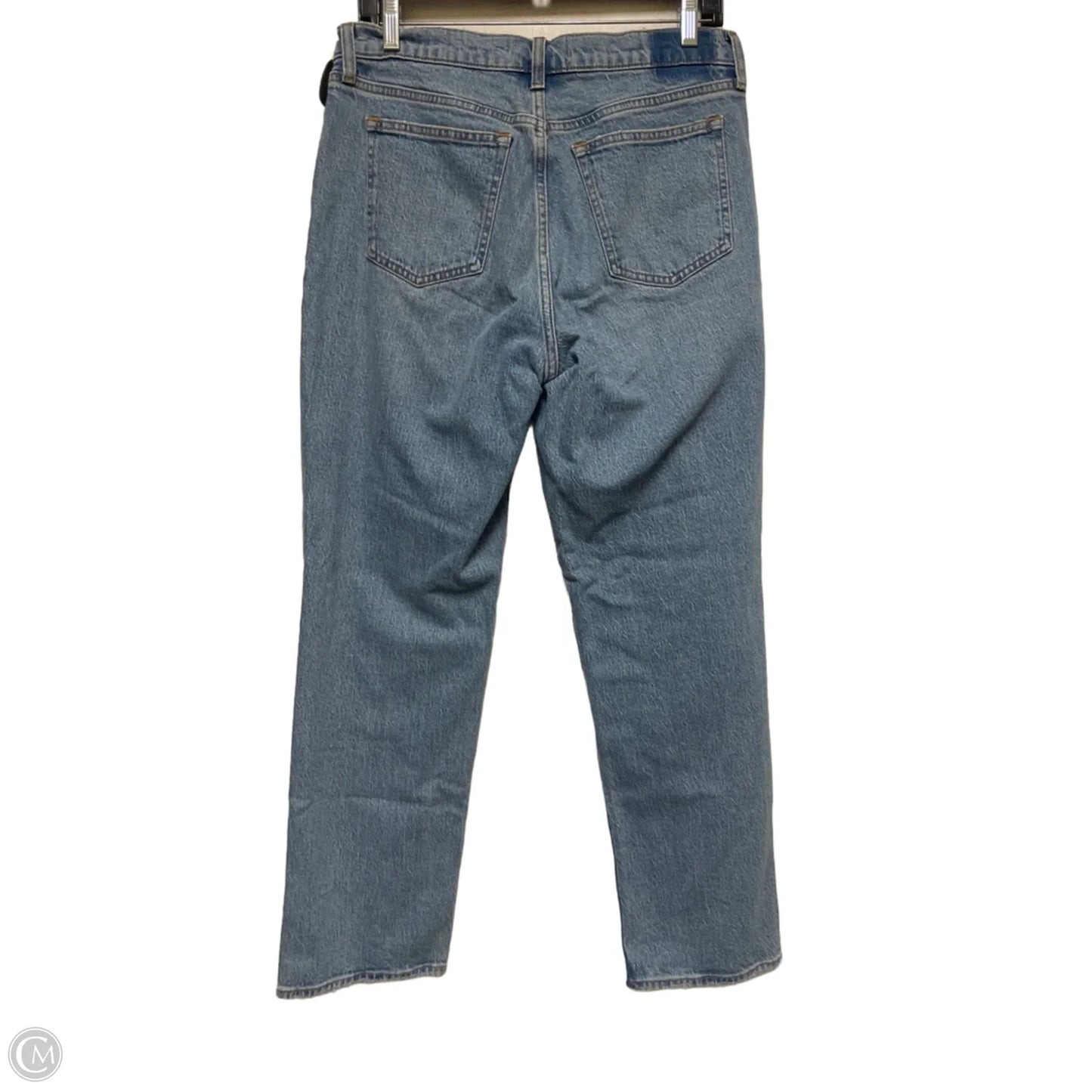 Jeans Straight By Abercrombie And Fitch In Blue Denim, Size: 6