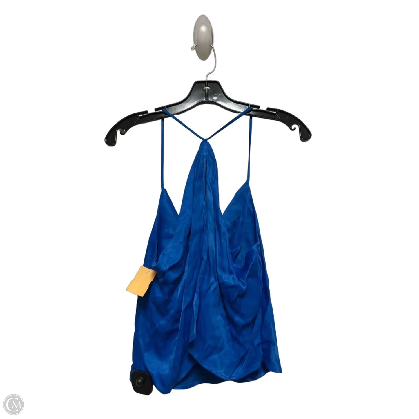 Top Sleeveless By Zara In Blue, Size: M