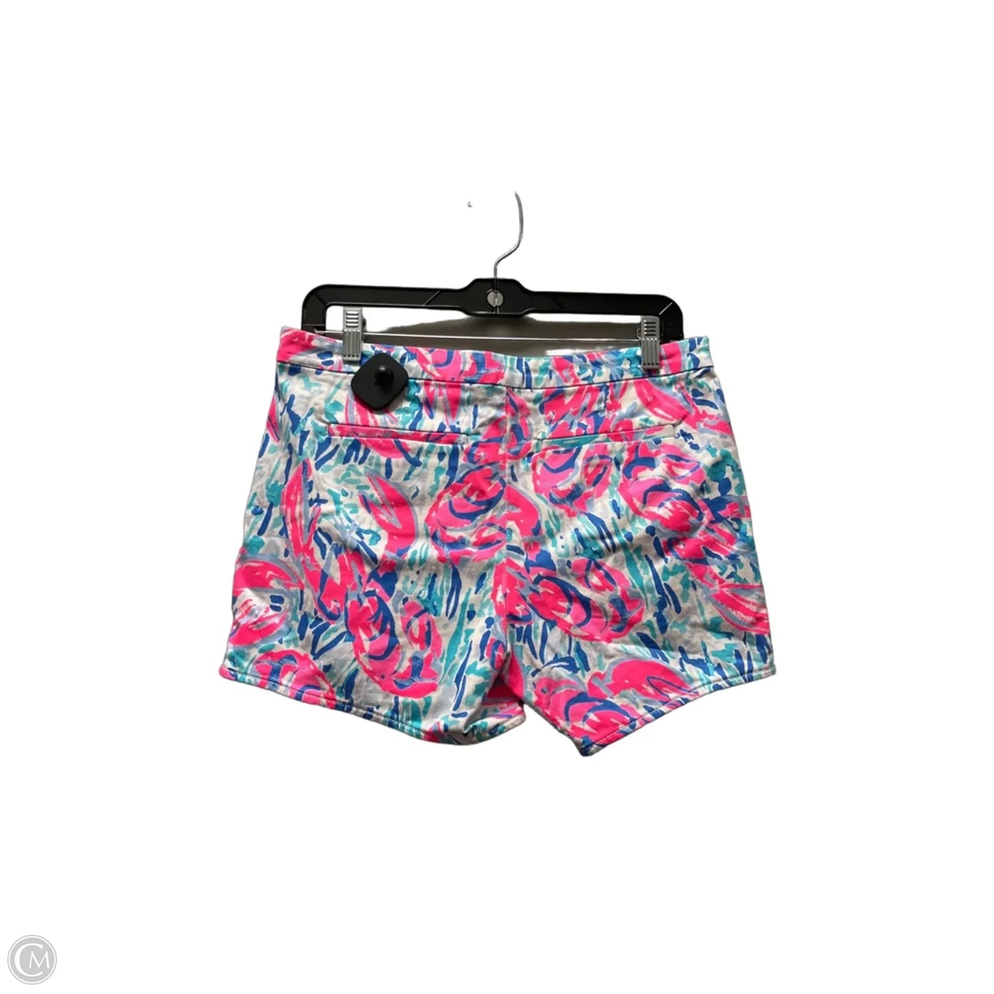 Shorts Designer By Lilly Pulitzer In Blue & Pink, Size: 4