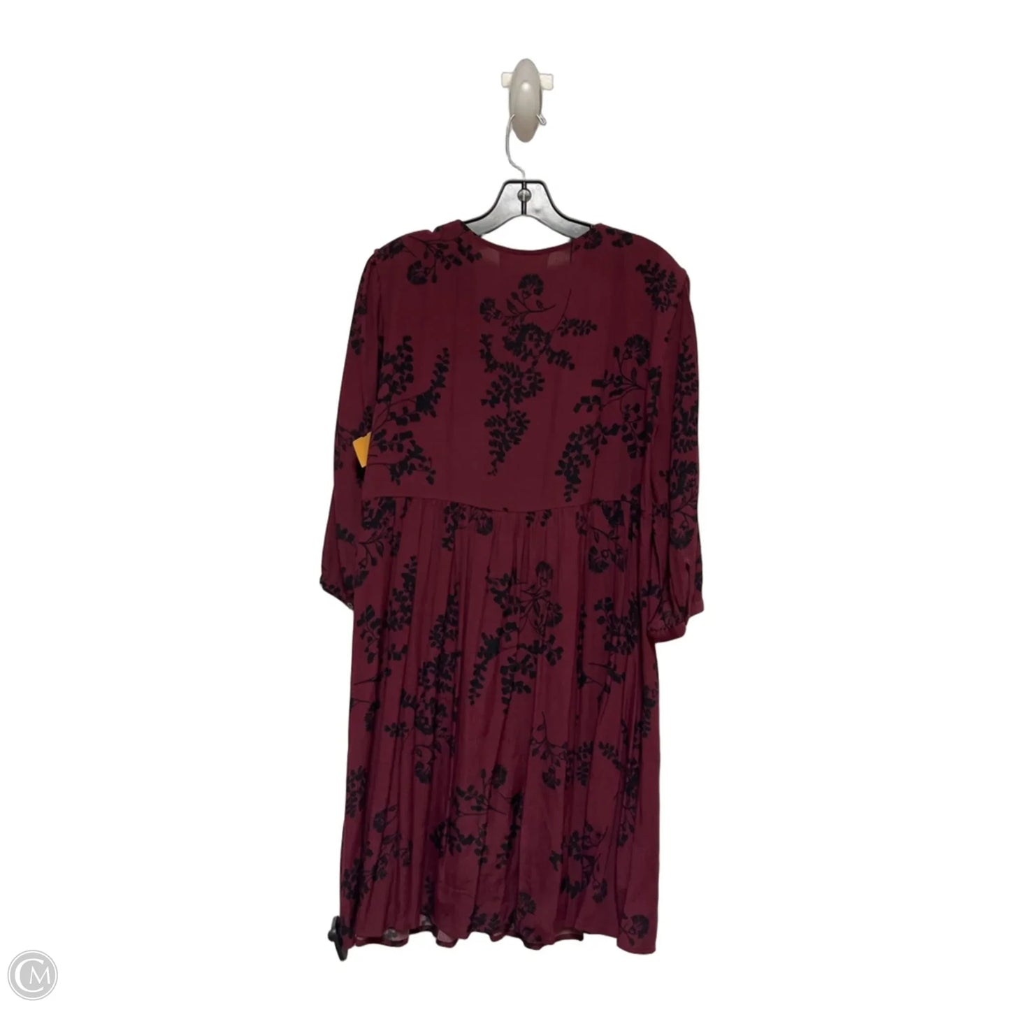 Dress Casual Short By Clothes Mentor In Black & Red, Size: L