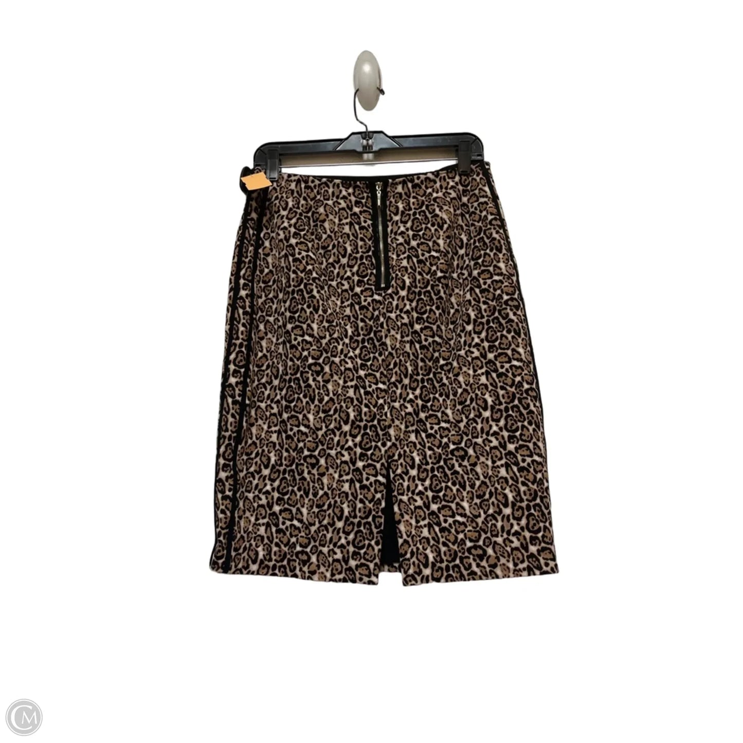 Skirt Midi By White House Black Market In Leopard Print, Size: 8