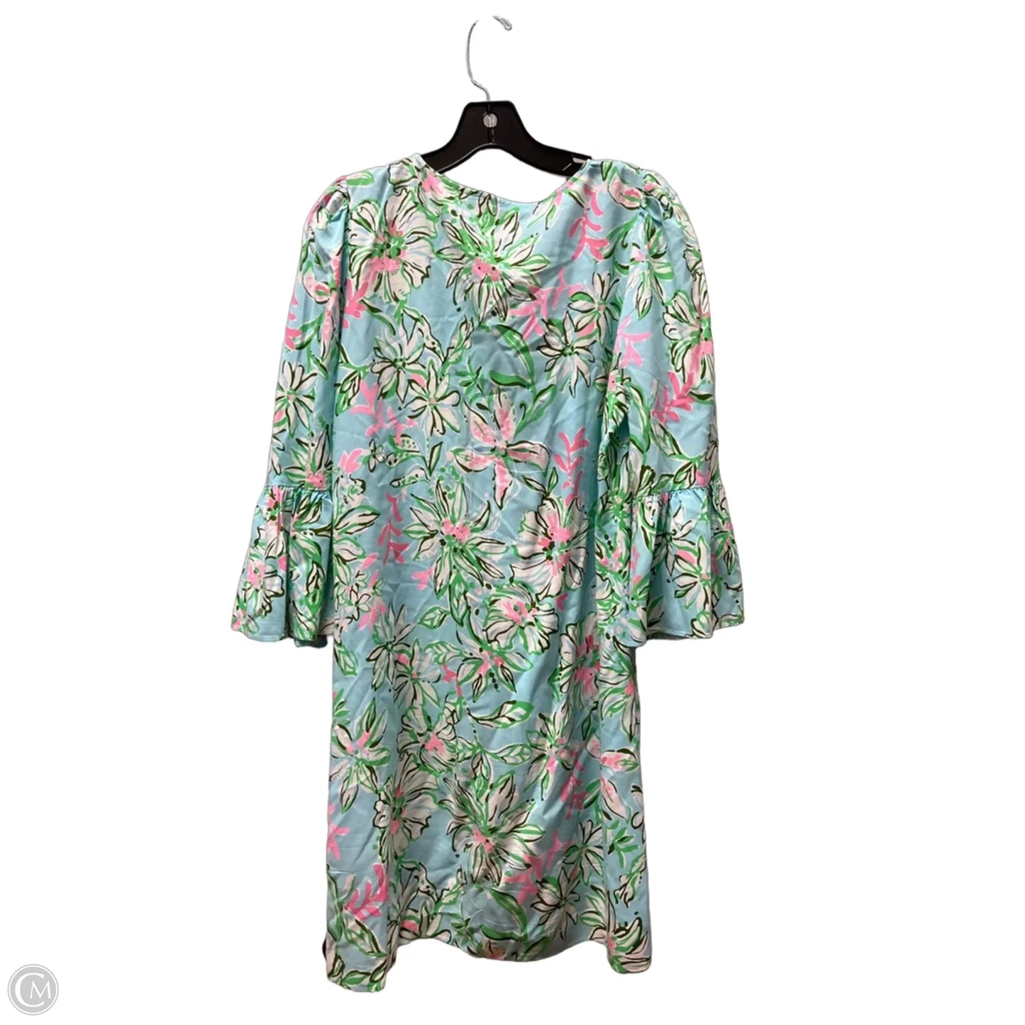 Dress Designer By Lilly Pulitzer In Blue & Green, Size: 6