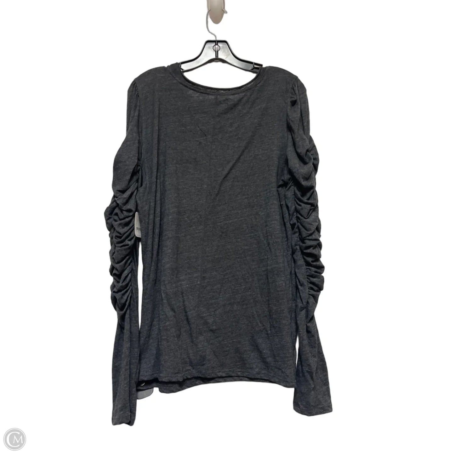 Top Long Sleeve By Free People In Grey, Size: L