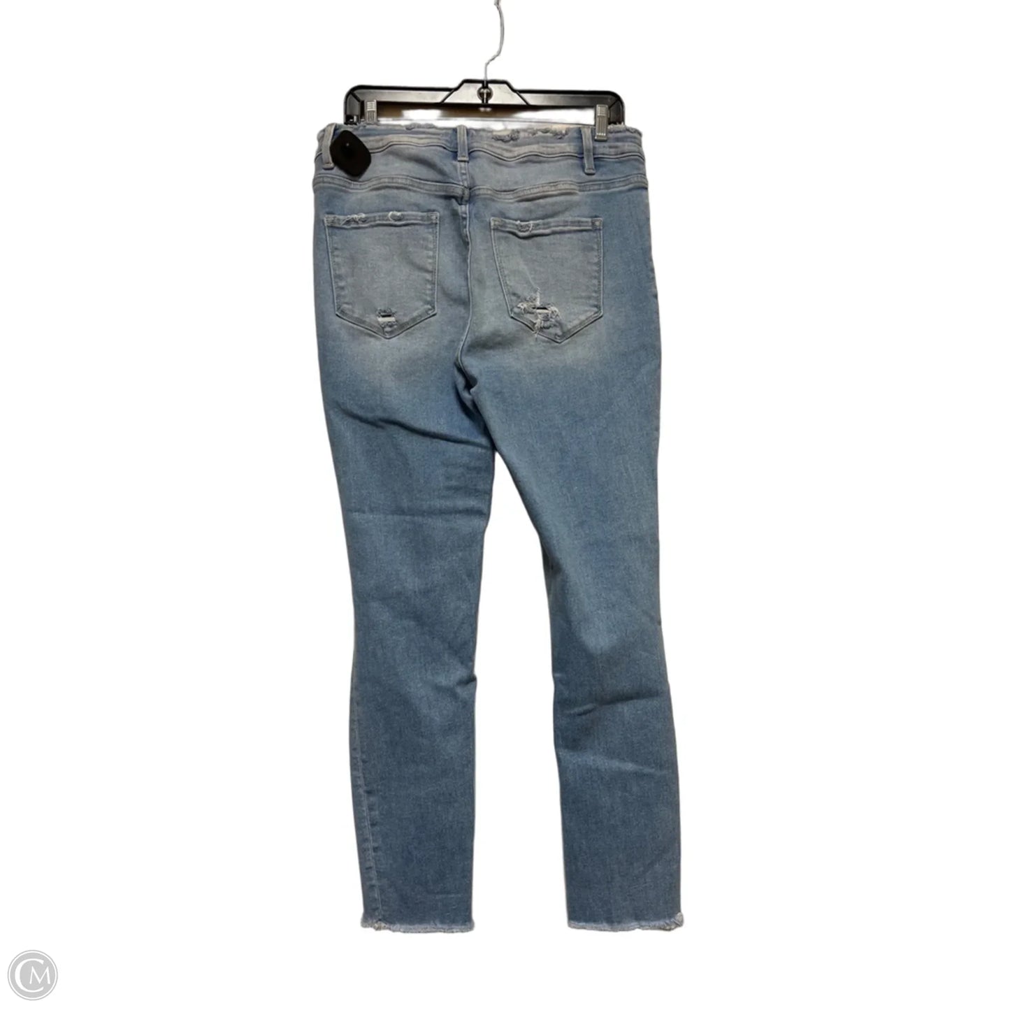 Jeans Straight By Flying Monkey In Blue Denim, Size: 8
