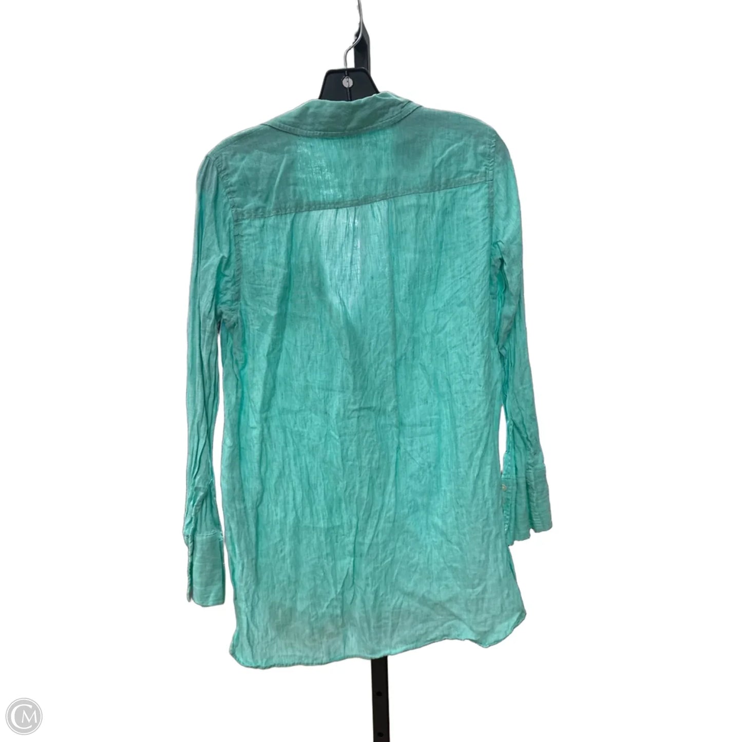 Top Long Sleeve Designer By Lilly Pulitzer In Green, Size: Xs