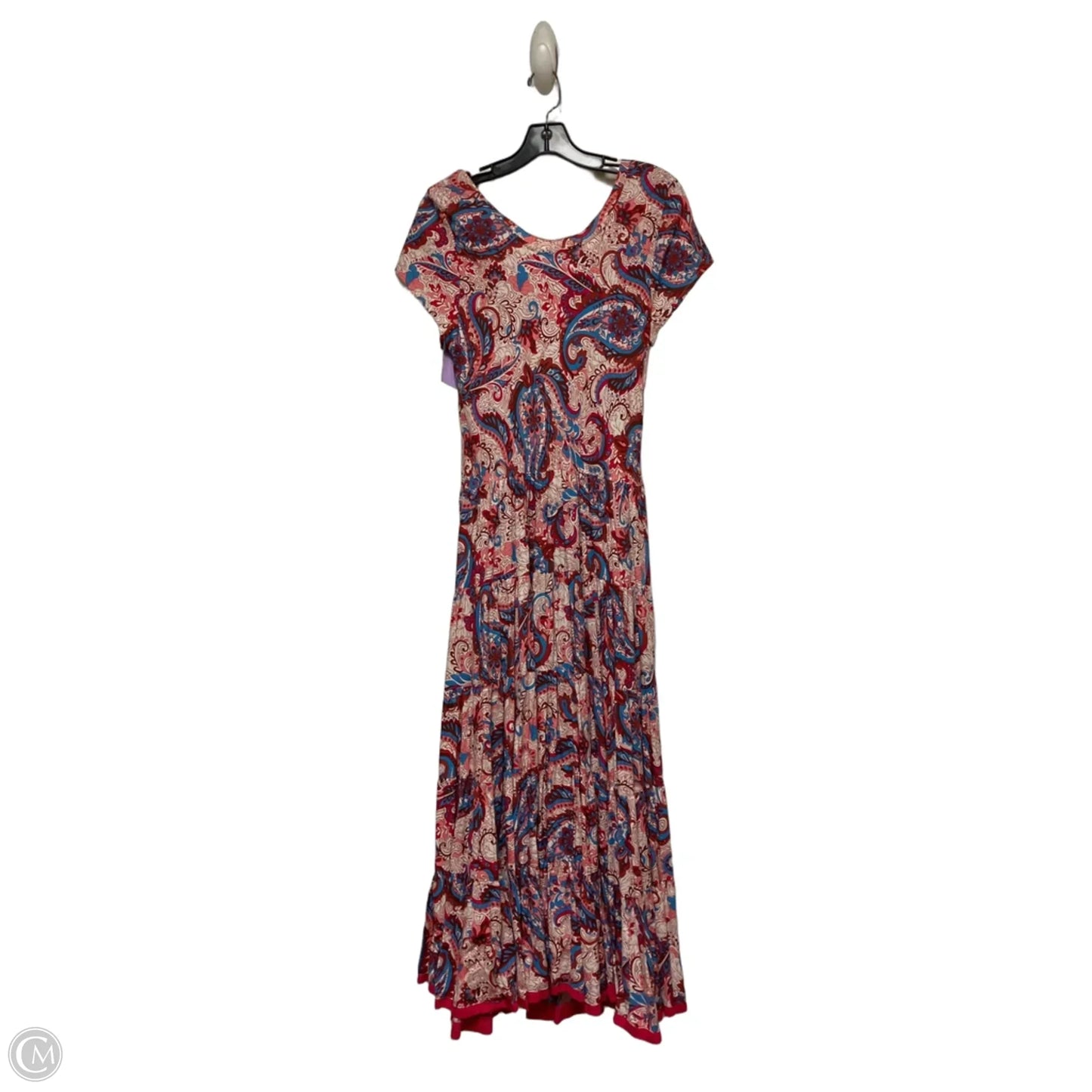 Dress Casual Maxi By Soft Surroundings In Paisley Print, Size: Xs