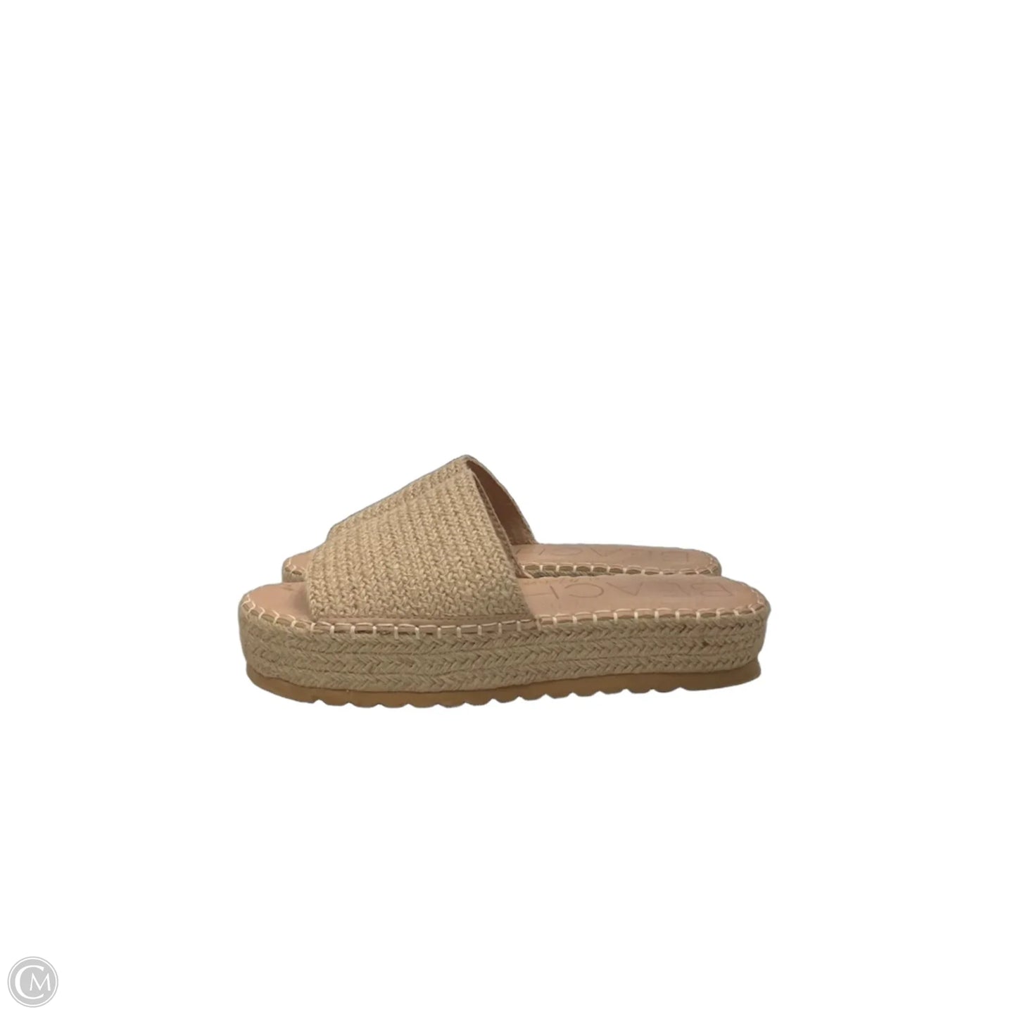 Sandals Heels Platform By Matisse In Tan, Size: 10