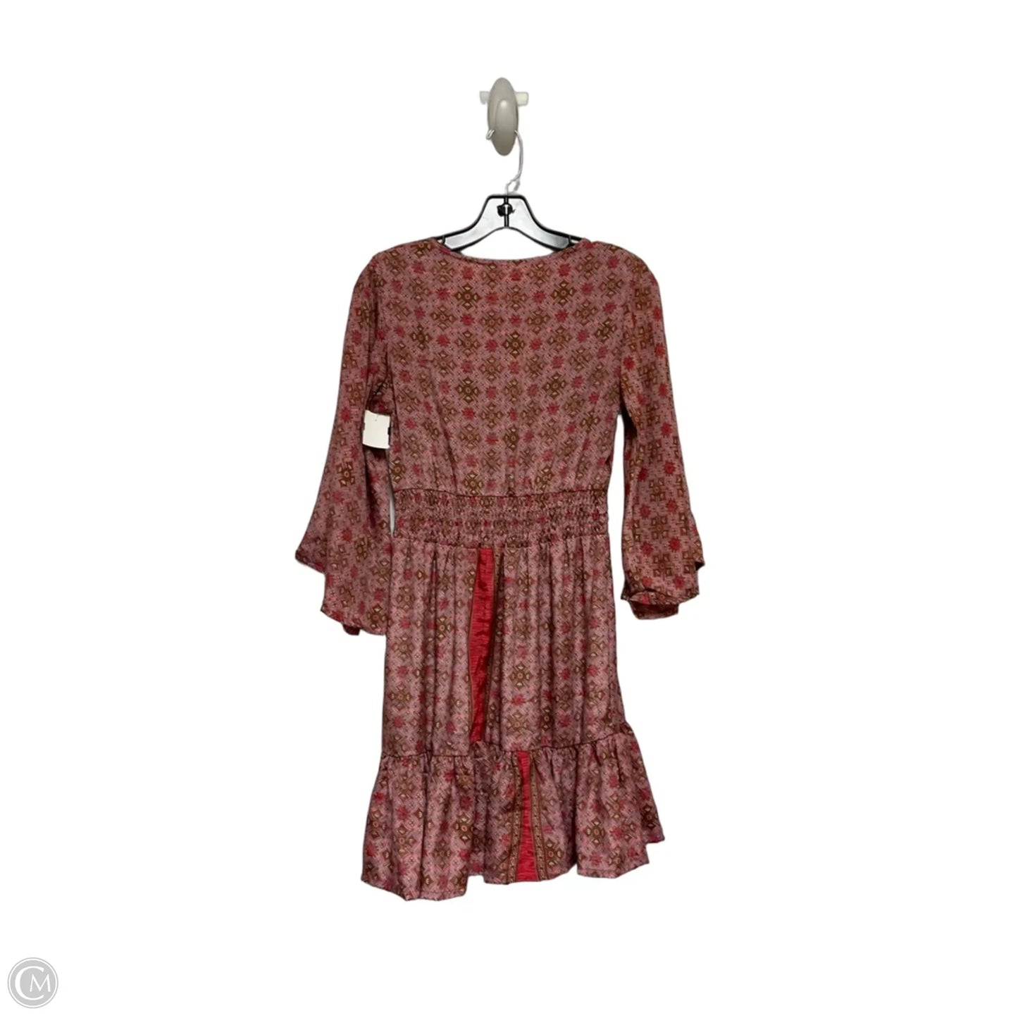 Dress Casual Short By Clothes Mentor In Pink, Size: S