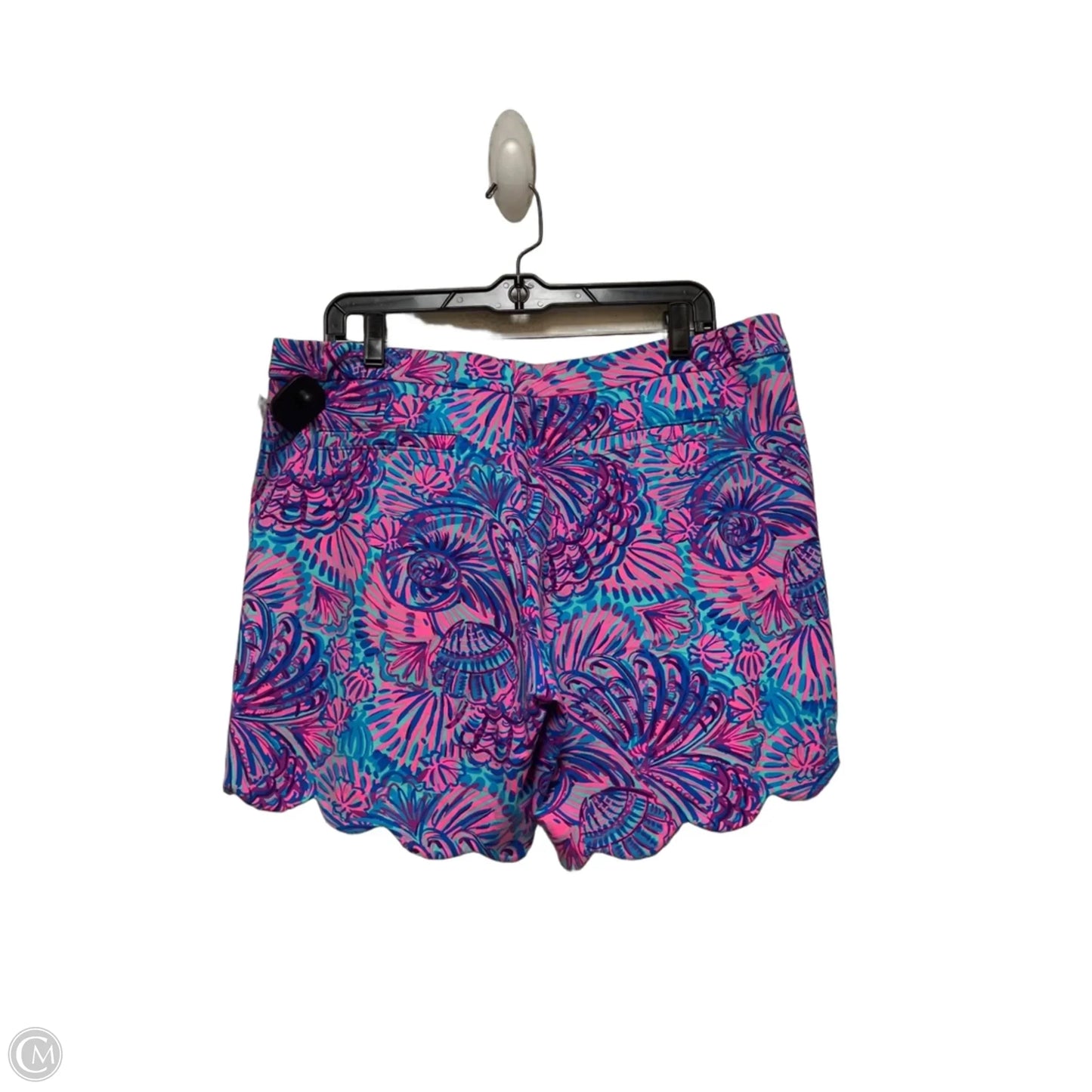Shorts Designer By Lilly Pulitzer In Blue & Pink, Size: 12