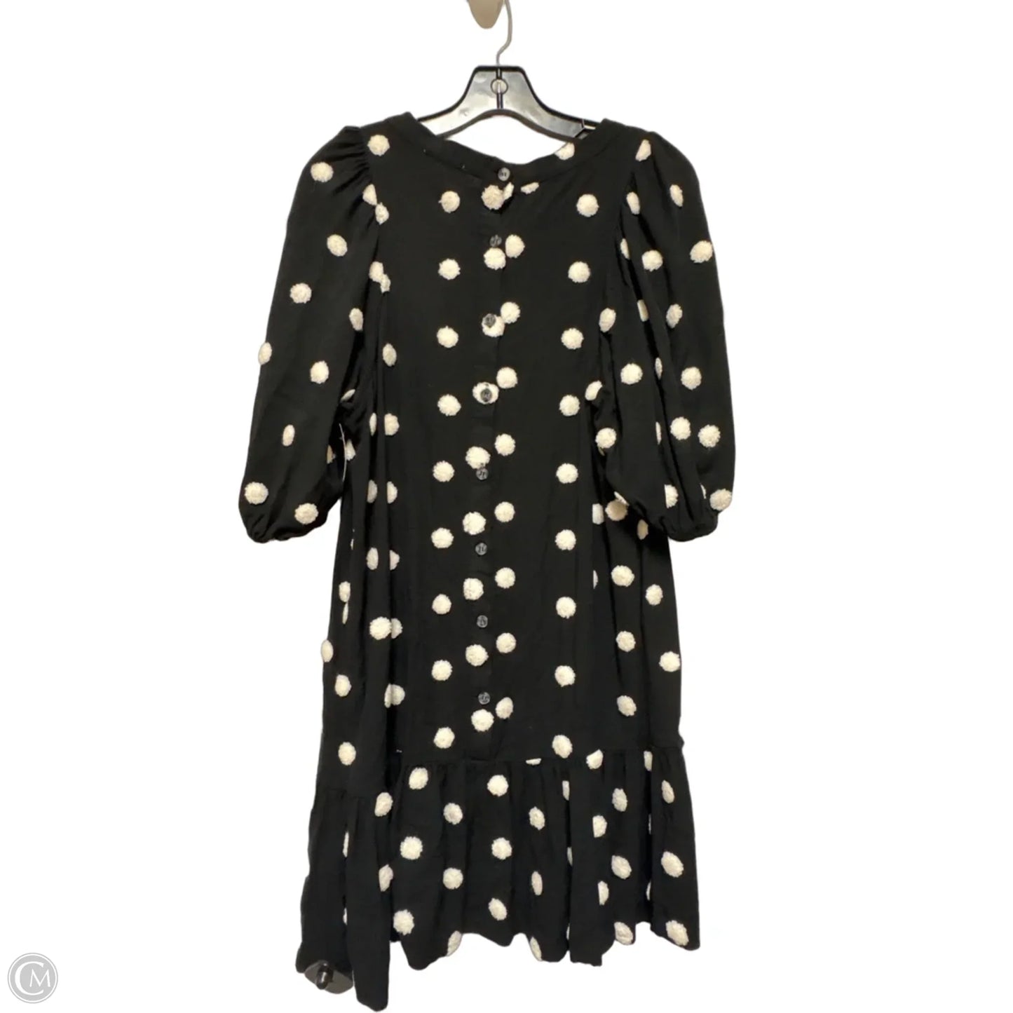Dress Casual Short By Blu Pepper In Polkadot Pattern, Size: S