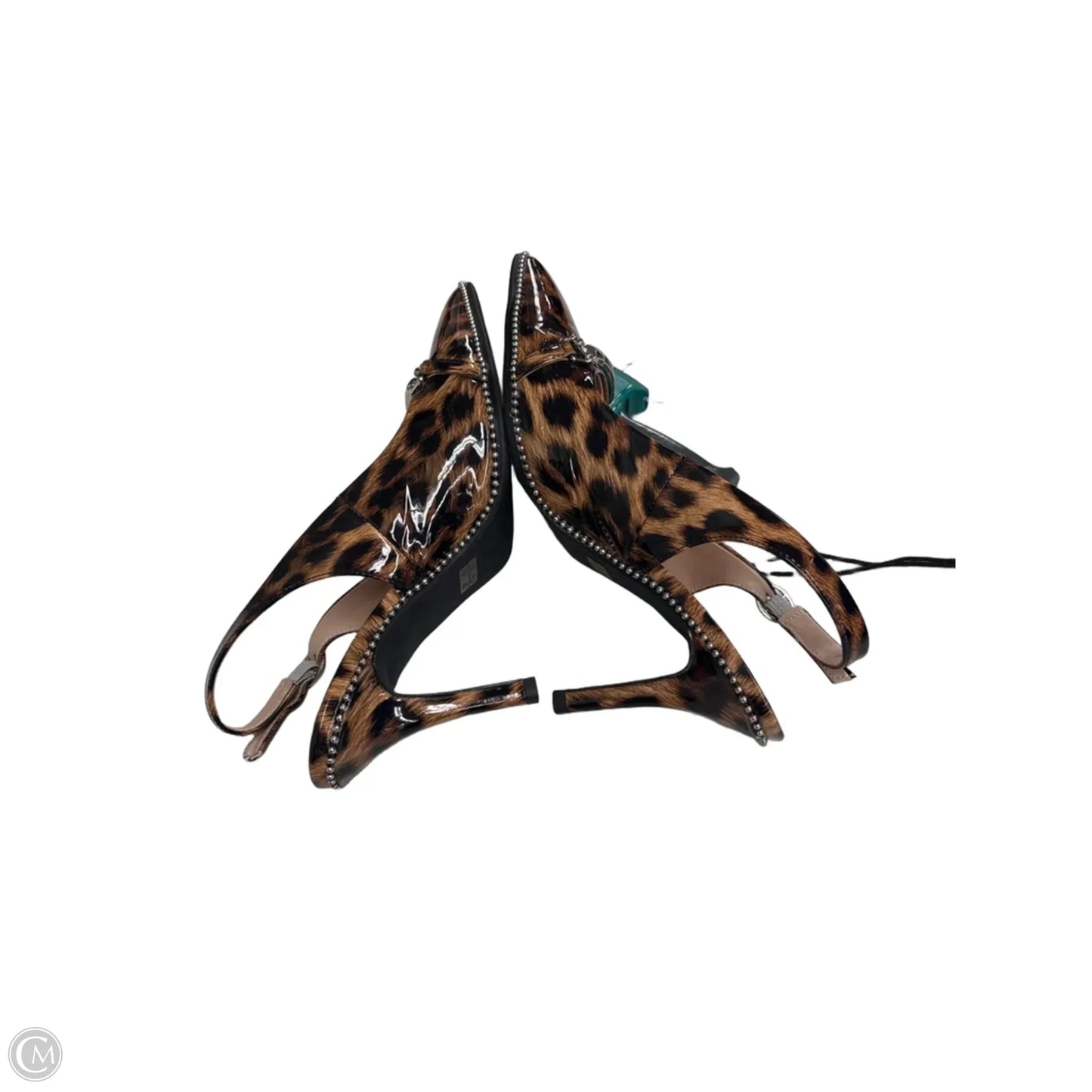 Shoes Heels Kitten By Clothes Mentor In Animal Print, Size: 9