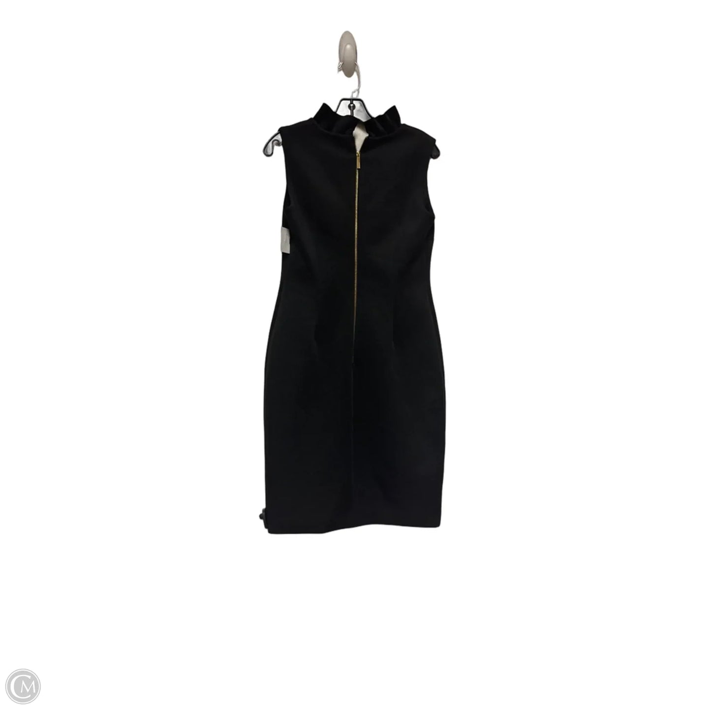 Dress Casual Midi By Calvin Klein In Black, Size: M