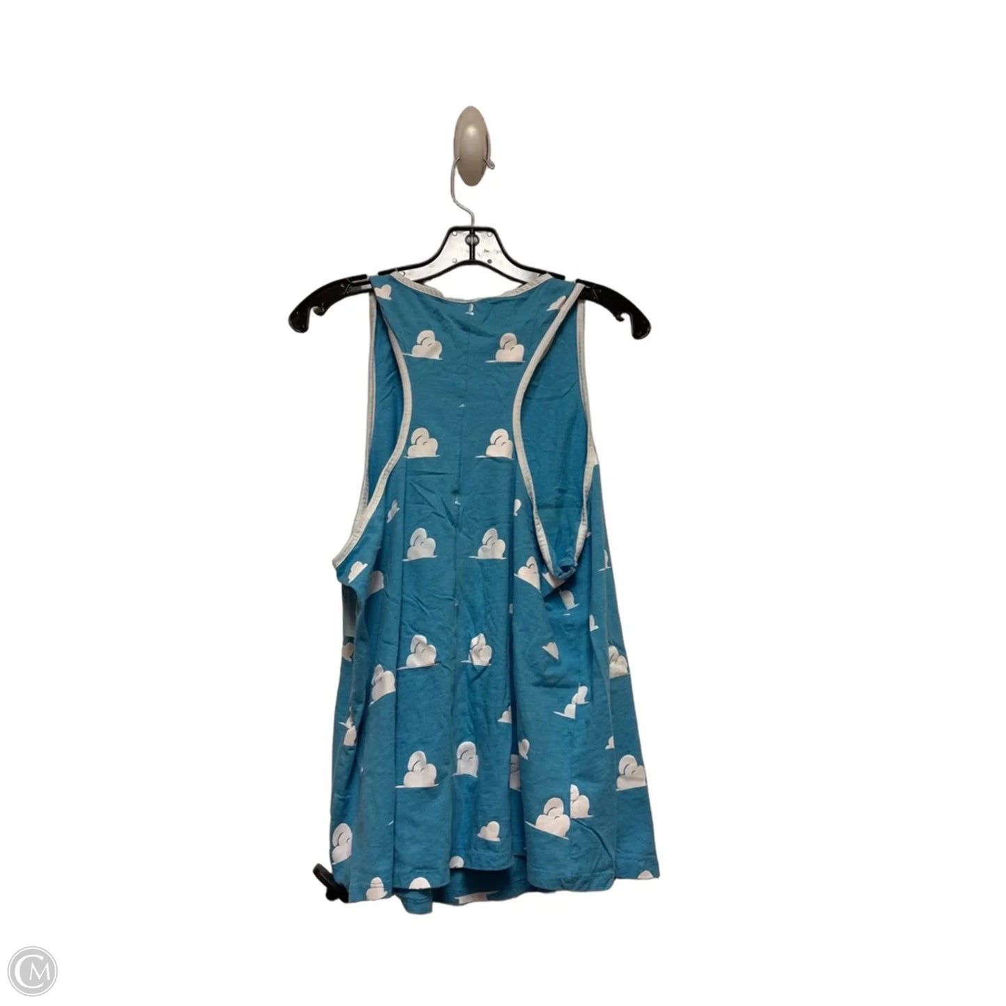 Tank Top By Disney Store In Blue & White, Size: Xl