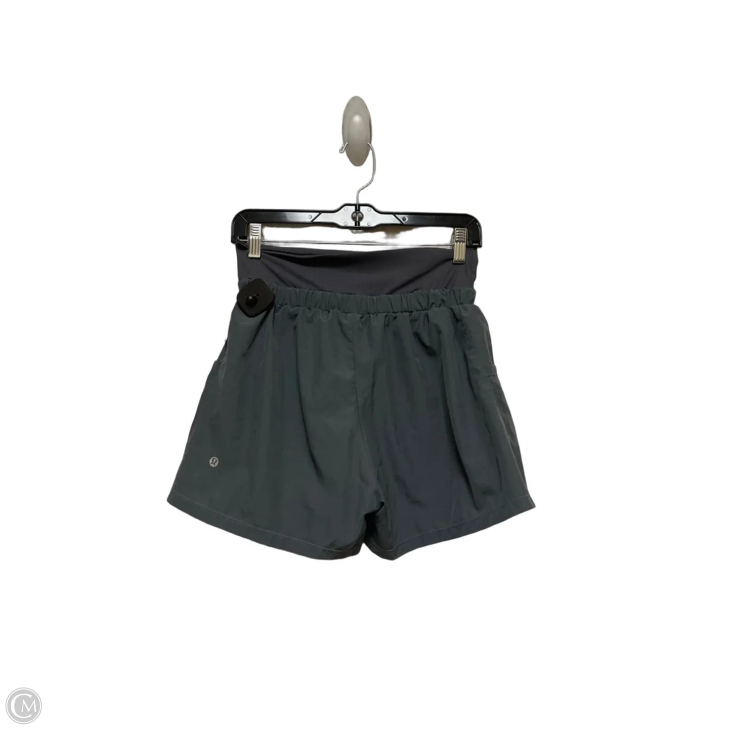 Athletic Shorts By Lululemon In Grey, Size: 8