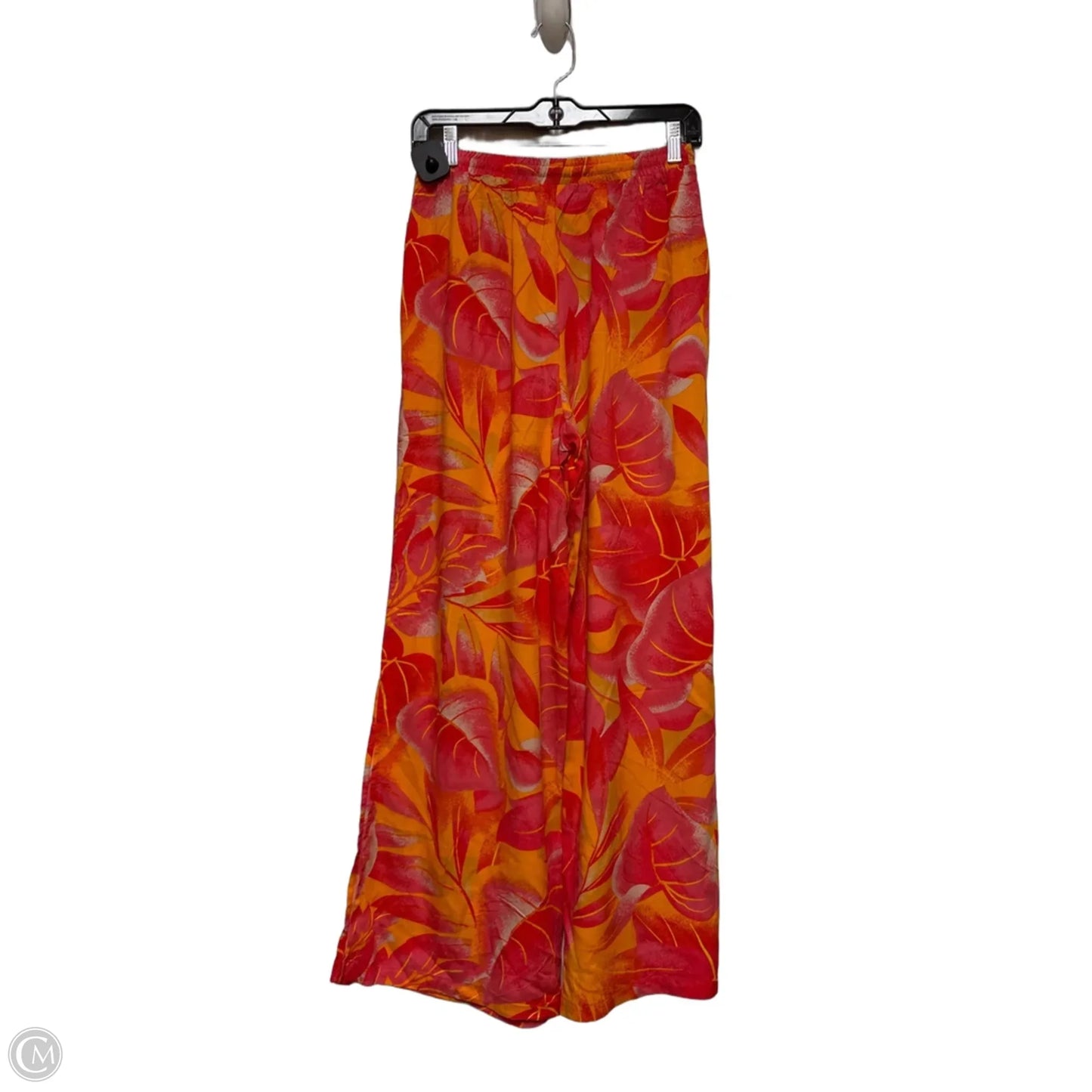 Pants Wide Leg By Blue Island In Orange & Pink, Size: 8