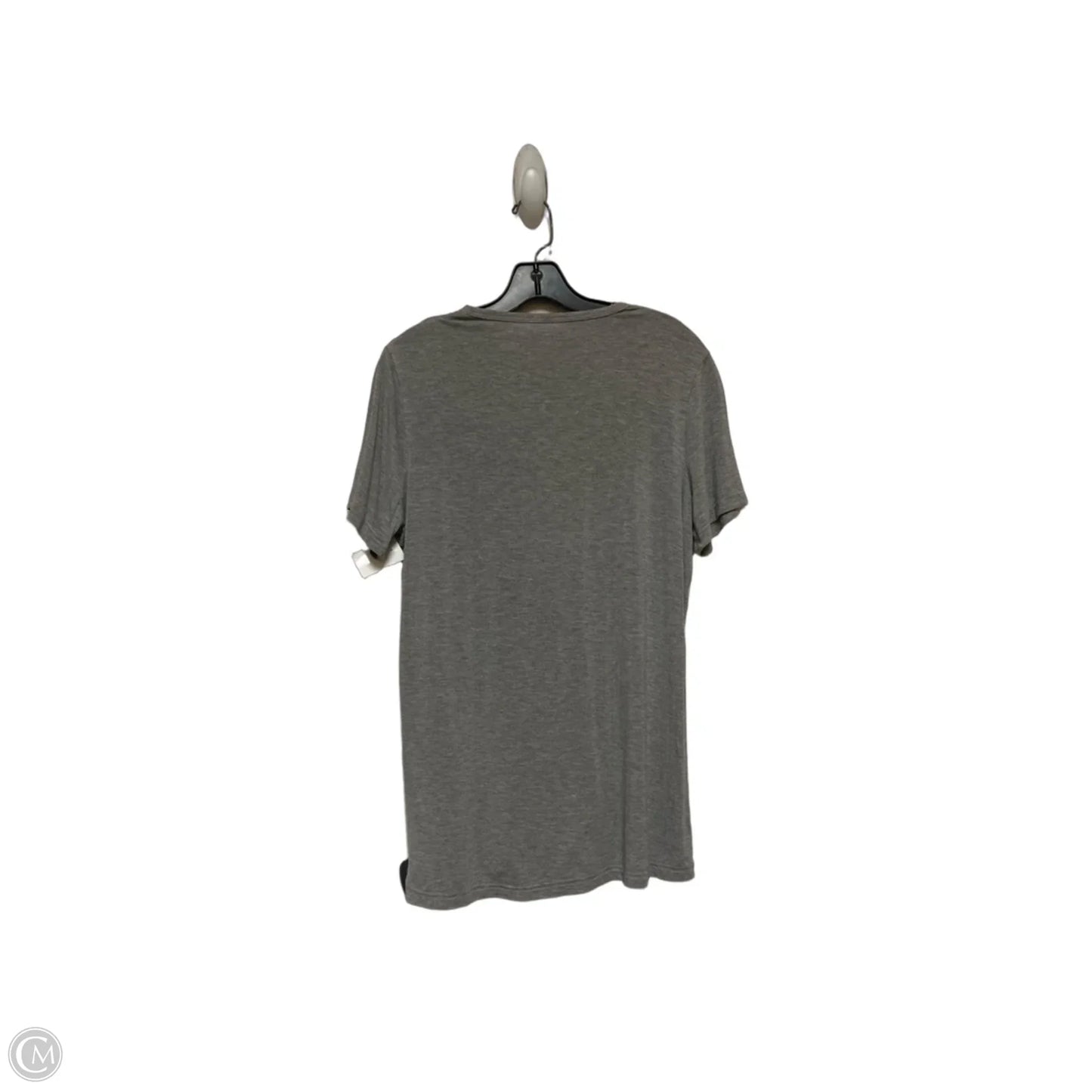Top Short Sleeve Basic By Disney In Black & Grey, Size: S