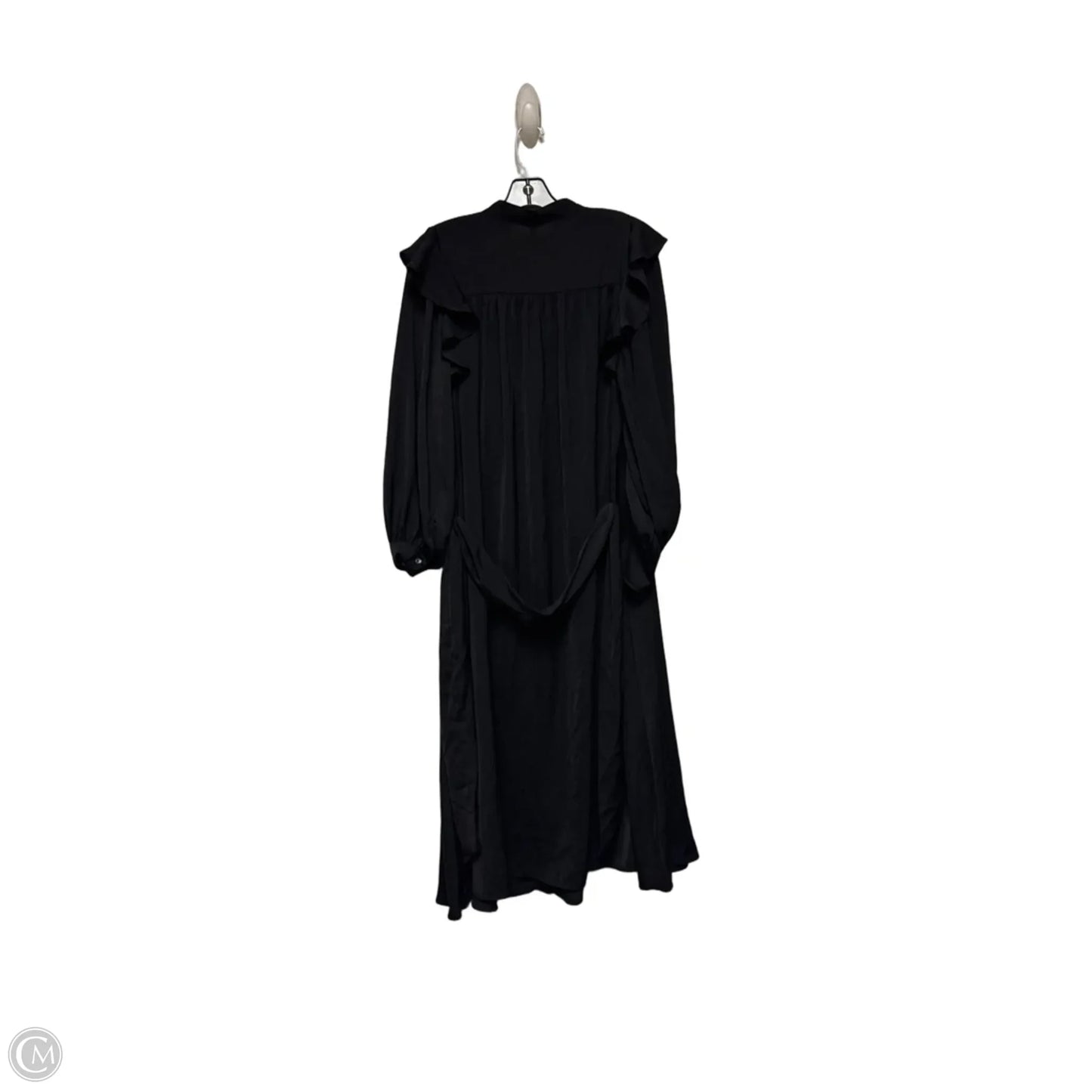 Dress Casual Midi By Banana Republic In Black, Size: S