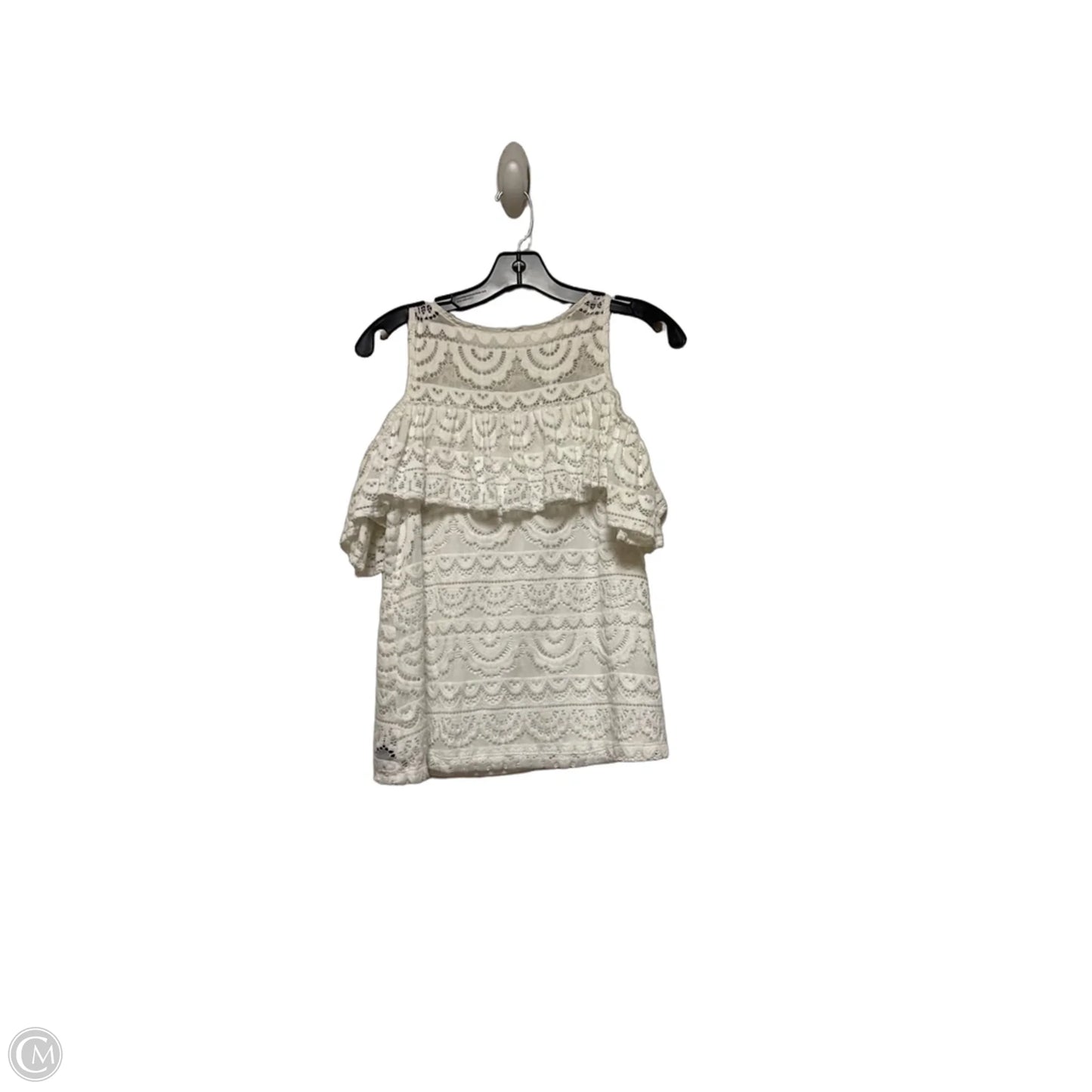 Top Sleeveless Designer By Lilly Pulitzer In White, Size: S