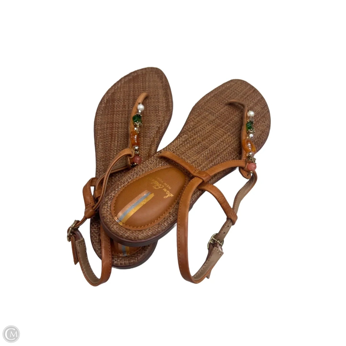 Sandals Flats By Sam Edelman In Brown, Size: 9