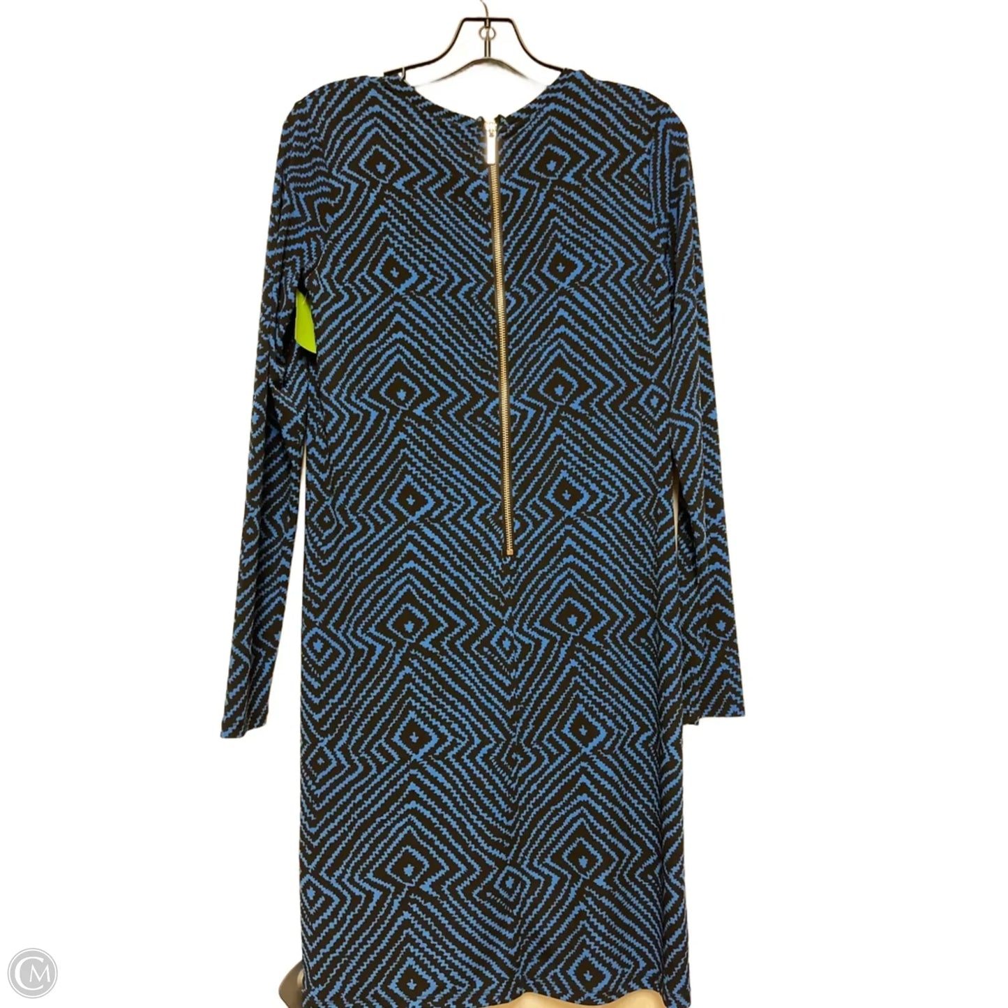 Dress Casual Short By Michael By Michael Kors In Black & Blue, Size: S
